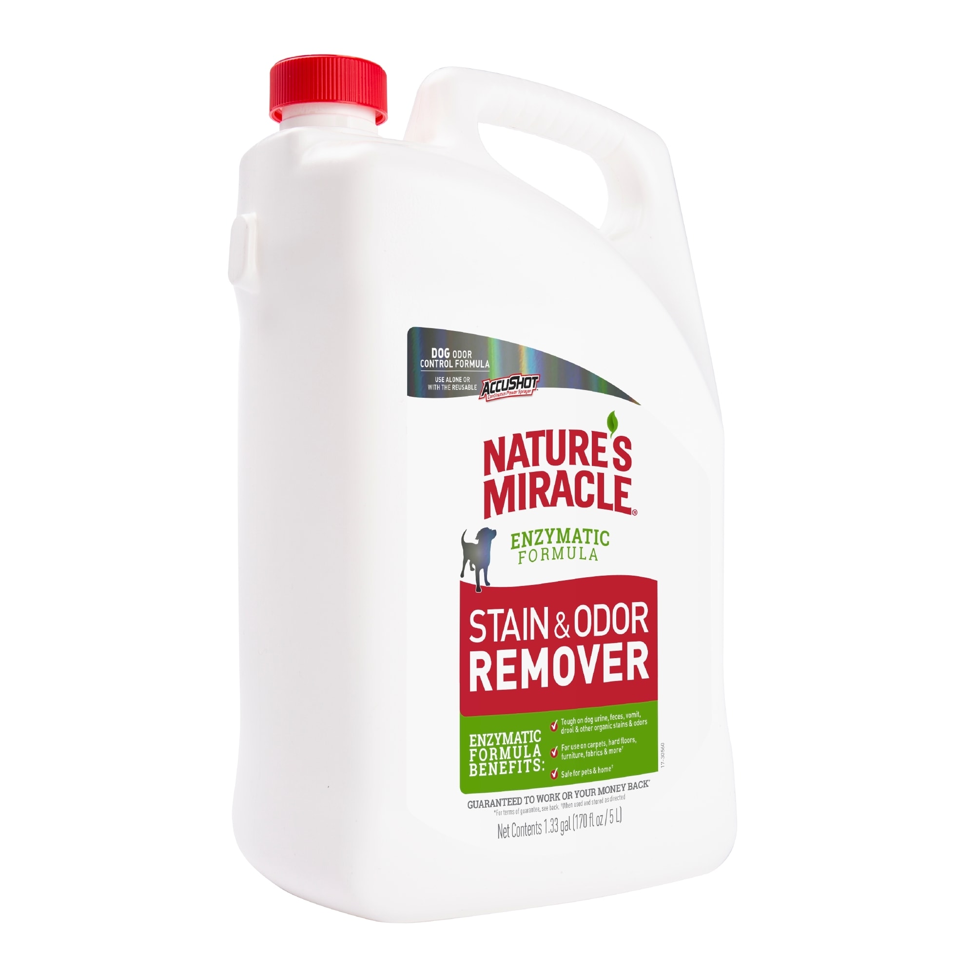 Nature's Miracle Stain & Odor Remover for Dogs, 170 fl. oz.