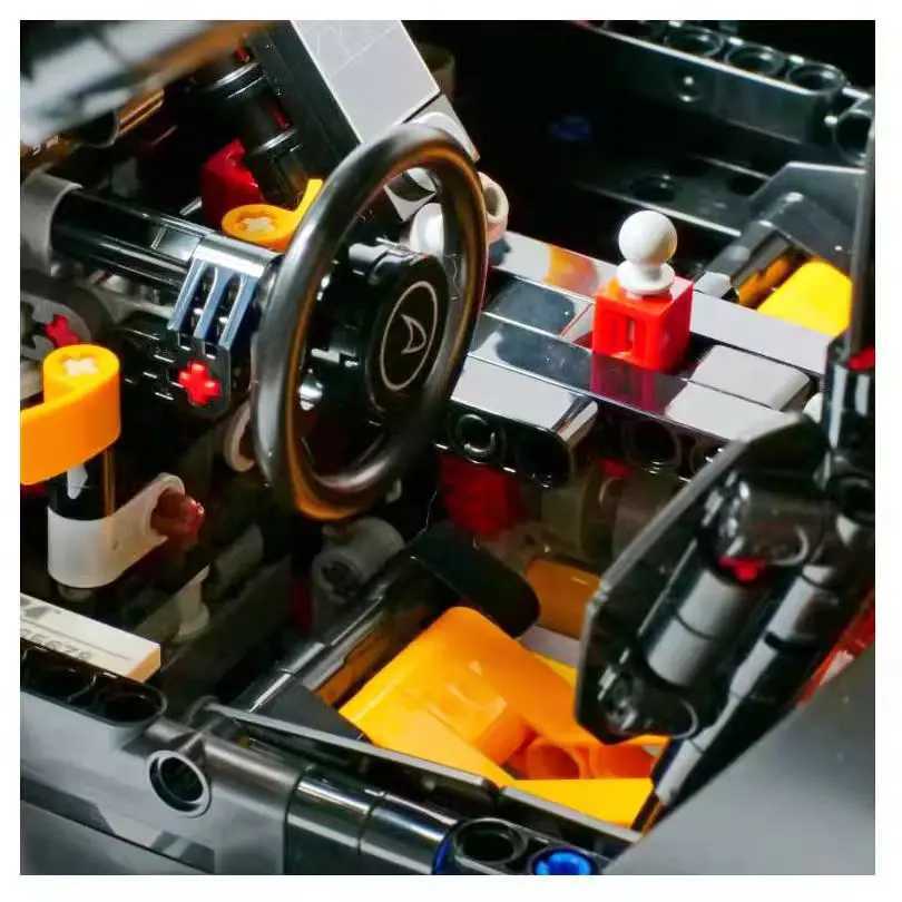 3893Pcs technology P1 building block Cpatible 42172 MOC building block model sports car toy boy Christmas gift M241125