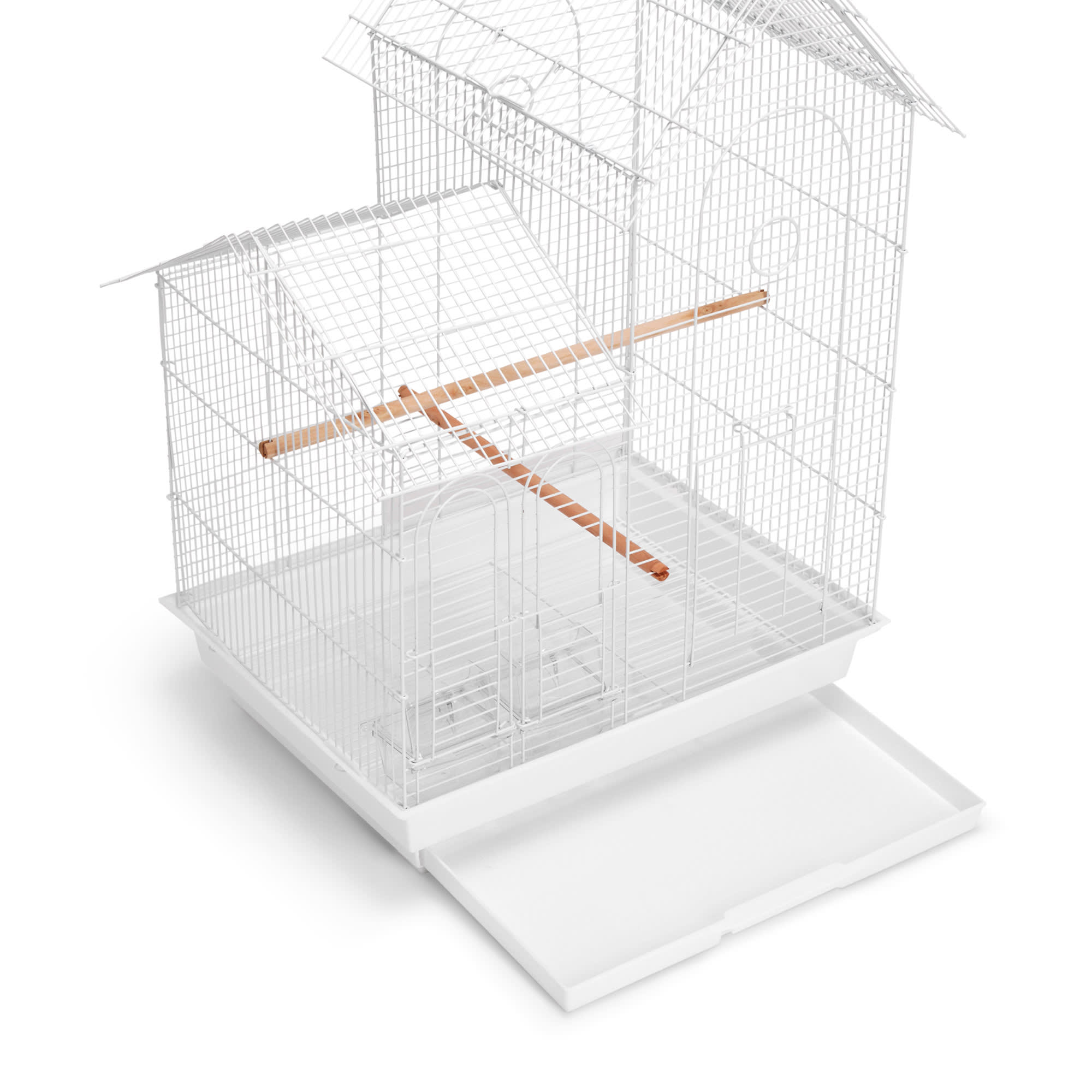You & Me Cockatiel Ranch House Bird Cage, 19.75" L x 14.75" W x 28" H