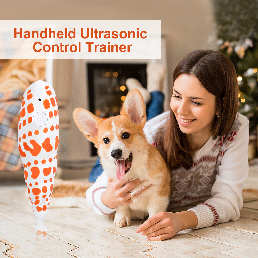 Pet products Rechargeable ultrasonic bark control devices 16.4 feet Range Correct Dog Bad Behaviors Trainer
