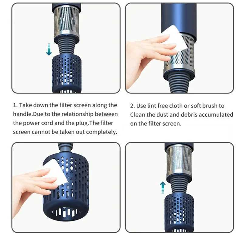 Professional 1600W Leaveless Hair Dryer with Negative Ion Hair Care Fast Drying for Hairdressers/Salon Hairstyles 220V Electric Negative Ion W241125