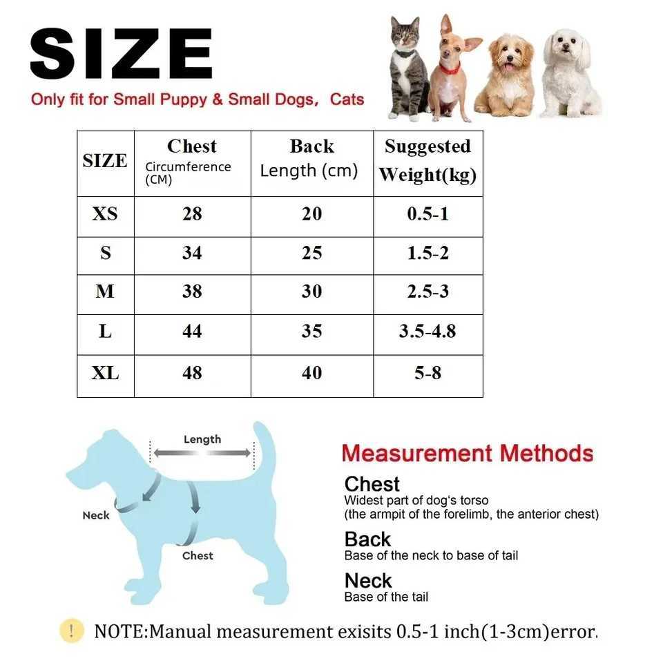 Full Printed Bear Dog Clothes Pet Four Legged Cotton Coat Teddy Warm Winter Outfit Schnauzer Down Jacket Puppy Sweet JacketXJ241125