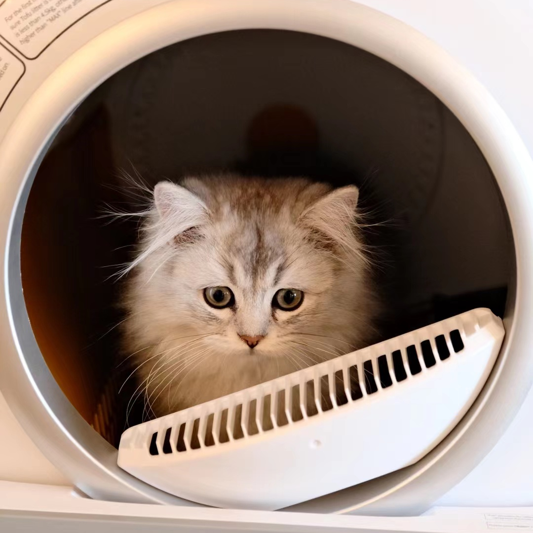 Warehouse Lowest Price Automatic Litter Box Spare Parts Anti Splash Filter Litter Box For Cats Automatic Cat Toilet Litter Box