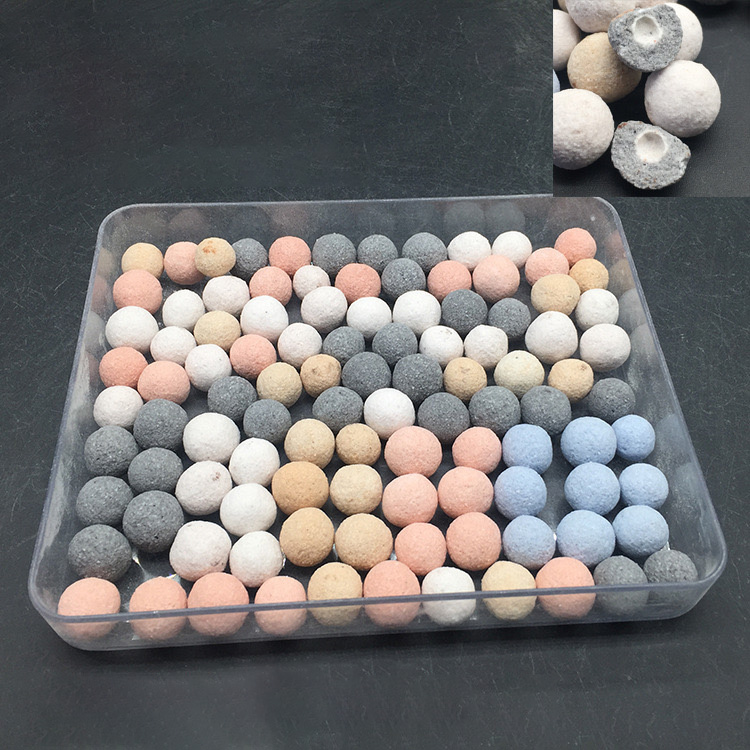 Aquarium Filter Media Ceramic Bio Balls Bio Filter Media Bio Ceramic Rings for Marine and Freshwater Fish Tank 99% Dust Free