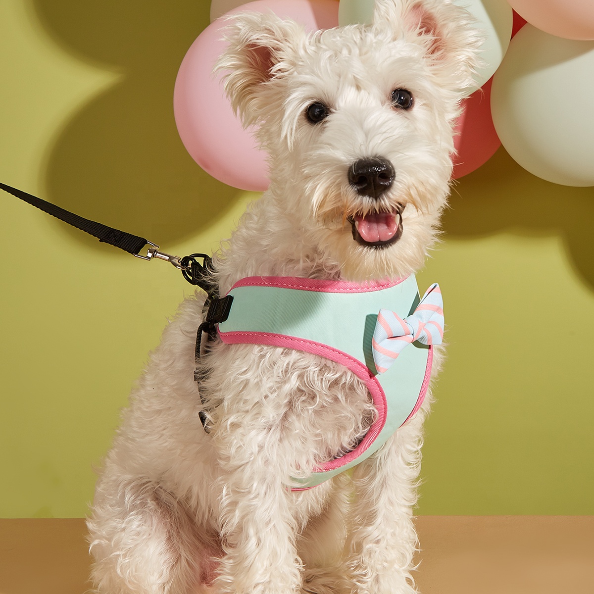 MIDEPET Upgraded No Pull Super Soft Mesh Breathable Dog Cute Christmas Harness Lightweight Adjustable Pet Vest Harnesses