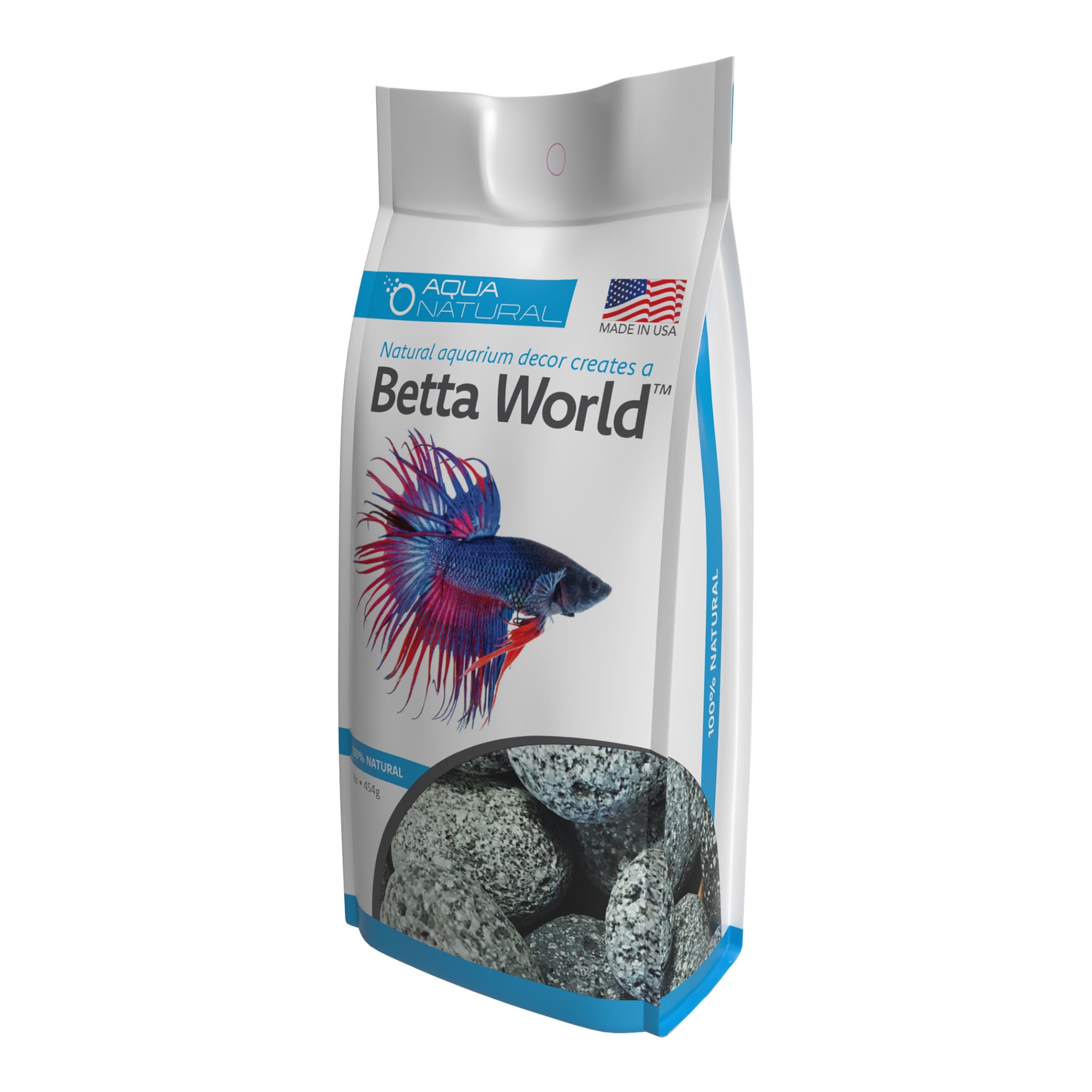 Aqua Natural Betta World Mini Lava Gravel, Small