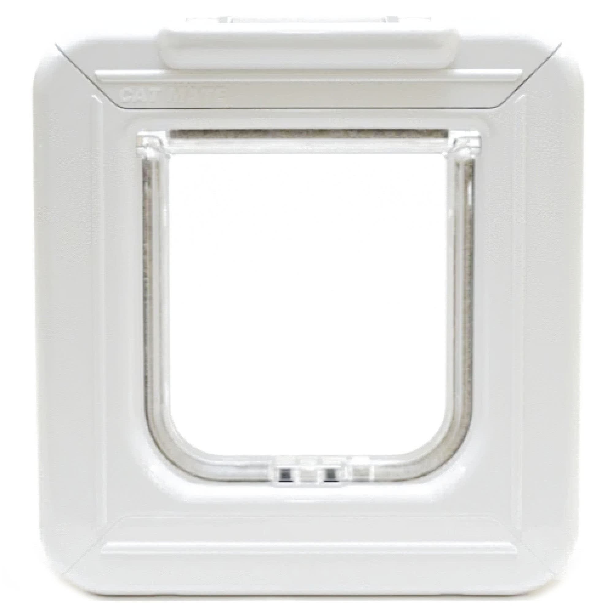 Cat Mate Elite ID Disc Cat Flap with Timer Control, 3.5" L X 9.75" W X 10.375" H