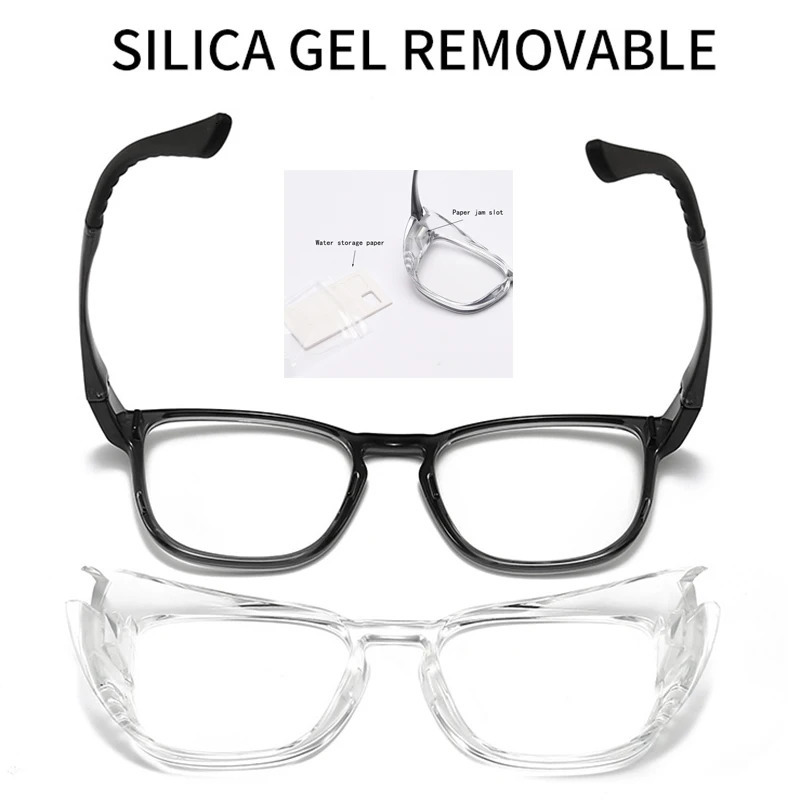 Wet Room Moisturizing Goggles Blue Light Blocking Glasses Anti Pollen Eye Protection Prescription Frame Night Vision Sunglasses 240425