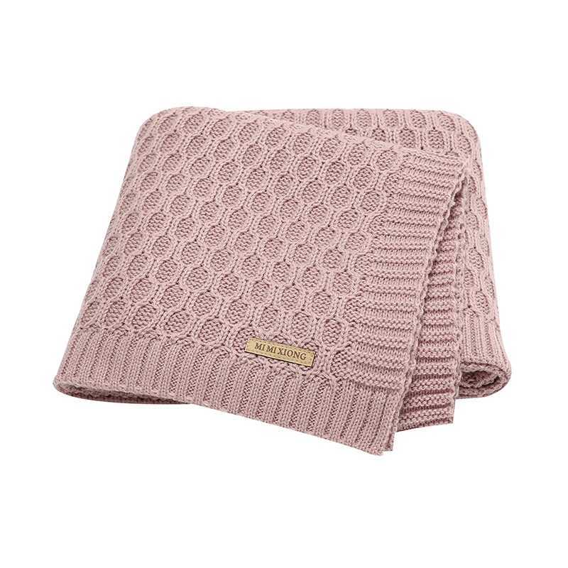 Blankets Swaddling Super Soft Baby Blankets Newborn Infant Kids Boy Girl Stroller Swaddle Wrap Mats Lightweight Knit Toddler Throw Receiving Quilts
