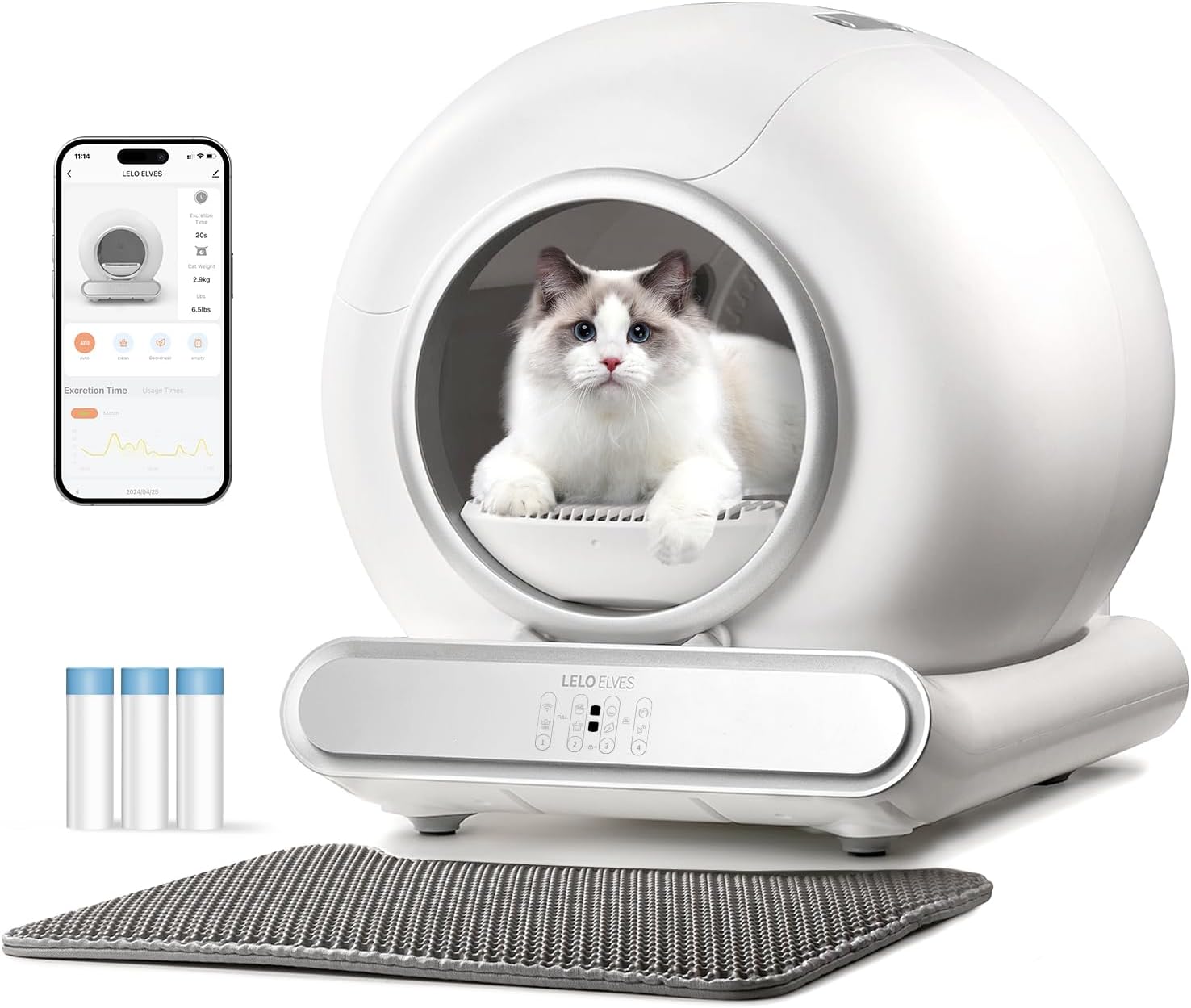 Manufacturer Self Cleaning Smart Automatic Cat Litter Box