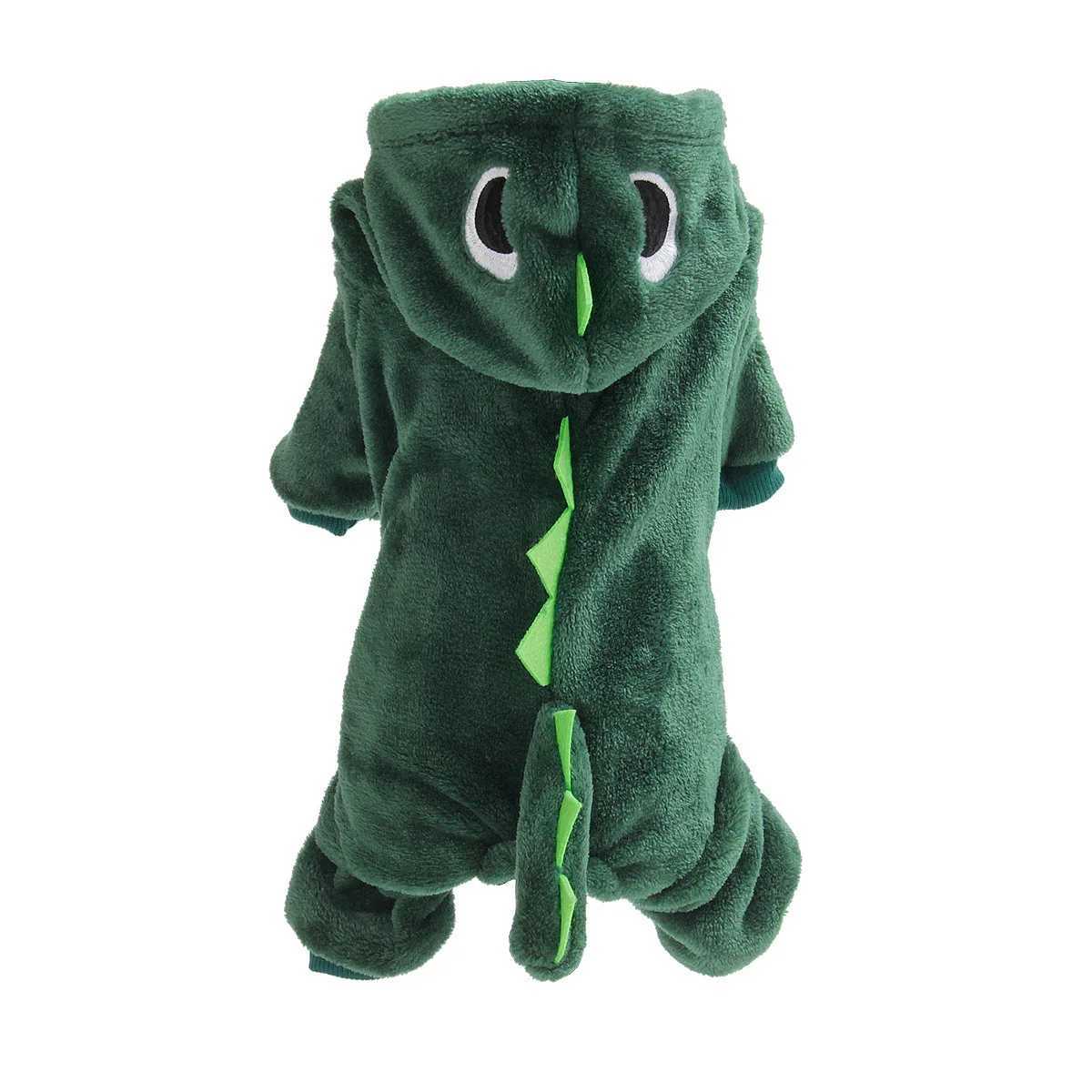 Winter Jacket For Dog Small Dog Coat Dinosaur Dogs Costume Christmas Outfit For Pet Medium Dogs Clothes Chihuahua Puppy SweaterXJ241125