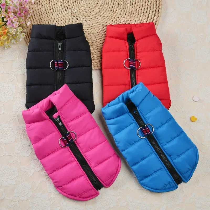 Winter Warm Pet Clothes For Small Dogs Windproof Pet Dog Coat Jacket Padded Clothing for Yorkie Chihuahua Puppy Cat Outfit VestXJ241125