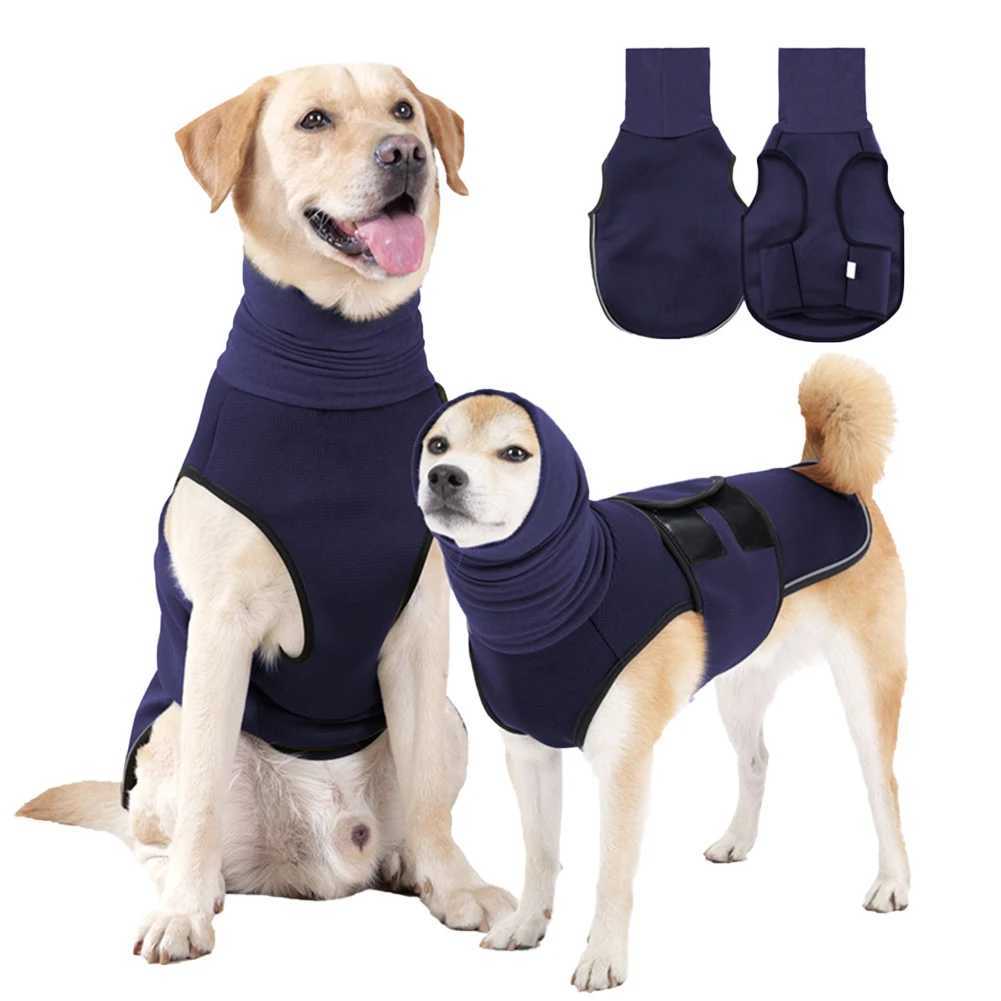 Dog Anxiety Vest Breathable Dogs Comfort Anxiety Shirts Puppy Soft Jacket With Reflective Stripe Anxiety Calming CoatXJ241125