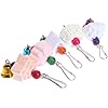2025 new Bird Calcium Teeth Grinding Chew Treats Toy with Bell for Parrot Budgie Lovebird