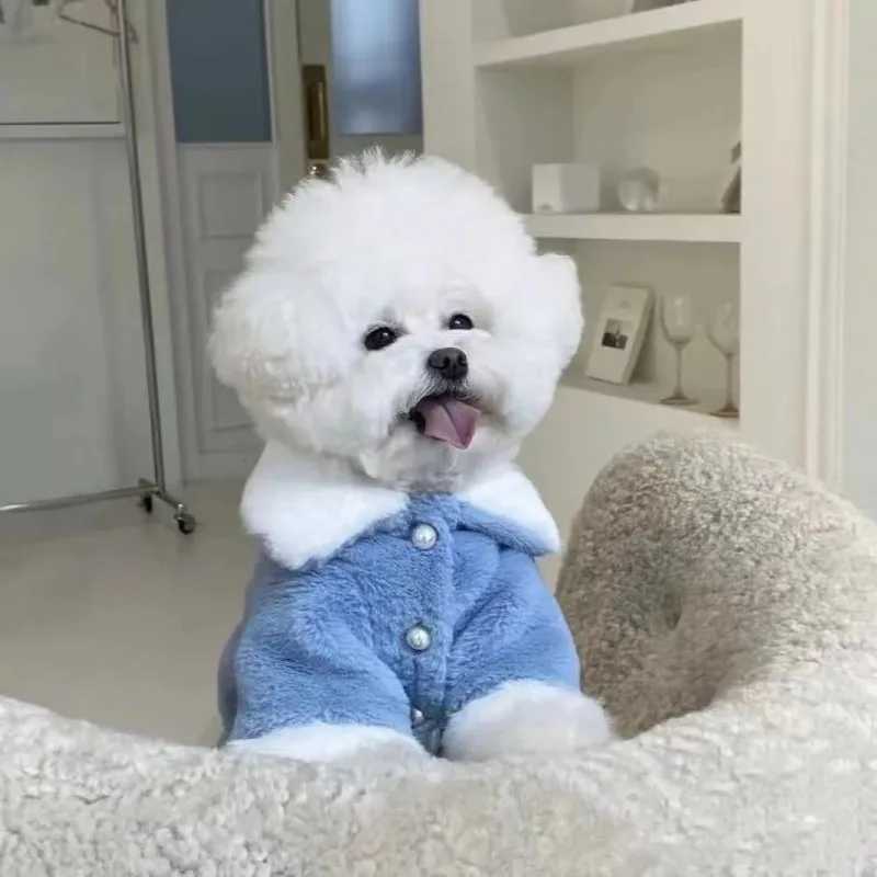 Winter Thick and Warm Plush Schnauzer Bear Teddy Shiba Medium-sized Coat Cotton JacketXJ241125
