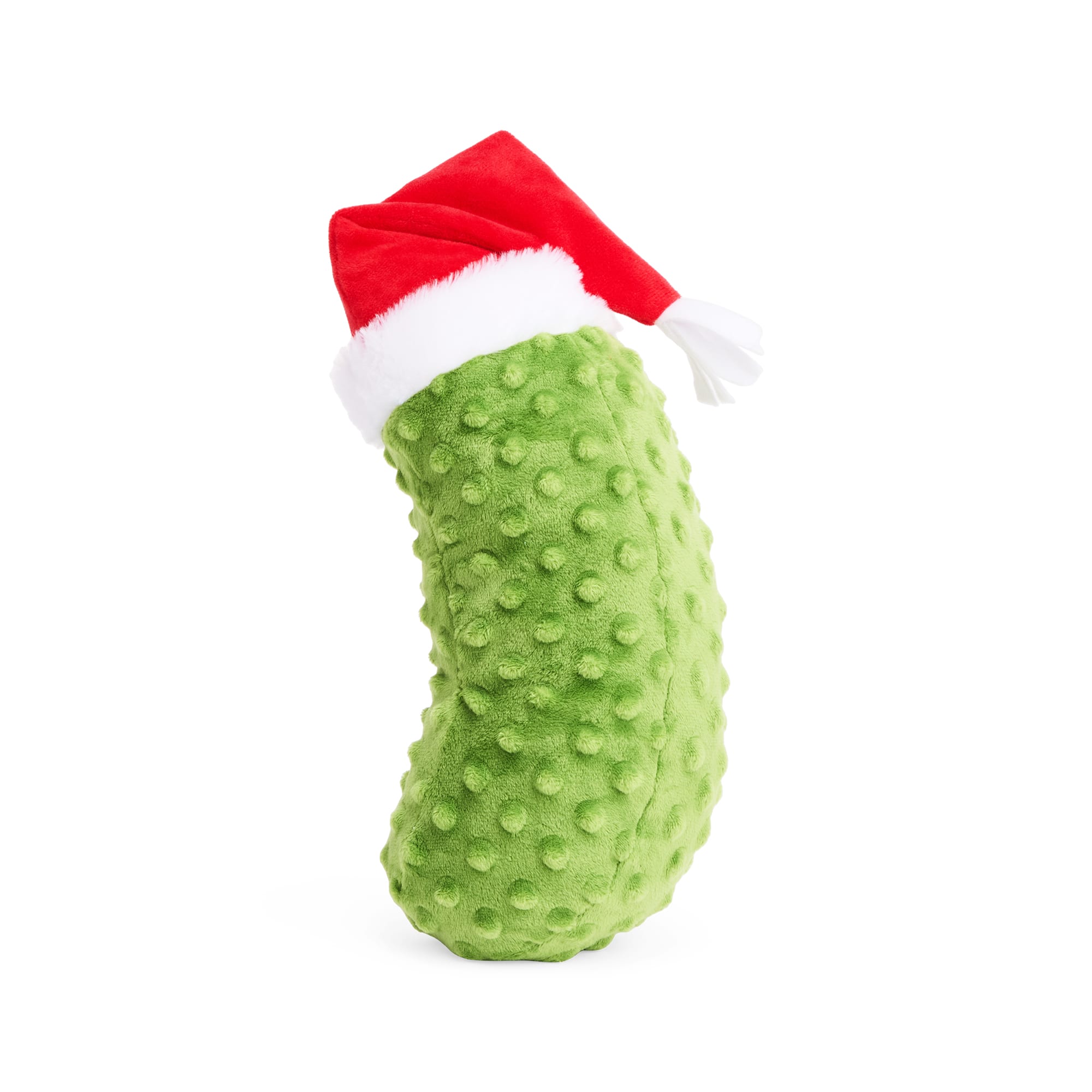 Merry Makings Plush Naughty Pickle Dog Toy, Large