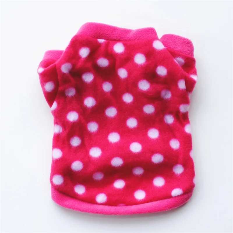 Chihuahua Clothes Cute Printed Small Dog Clothes French Bulldog Dogs Clothes Pets Warm Fleece Dog Winter Coat Puppy Dog CostumeXJ250109