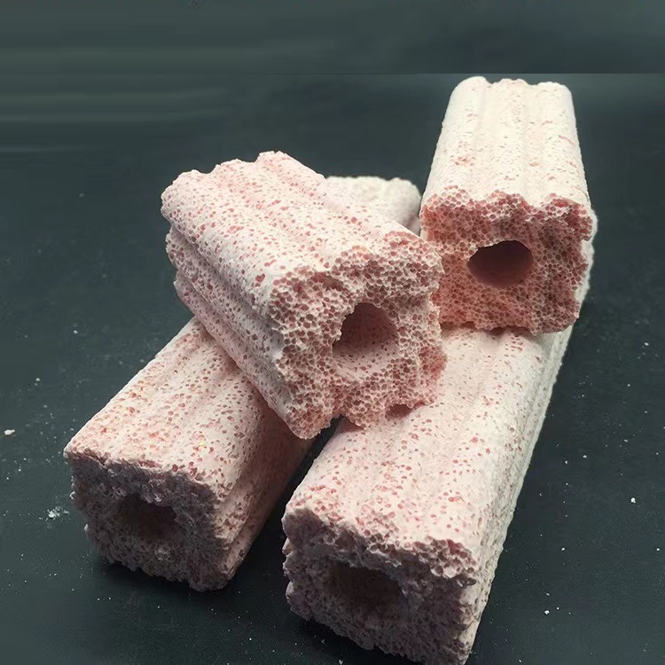 Orange Bio Filter Media Aquarium Ceramic Aquarium Filter Media for Fish Tank Pond Aquarium