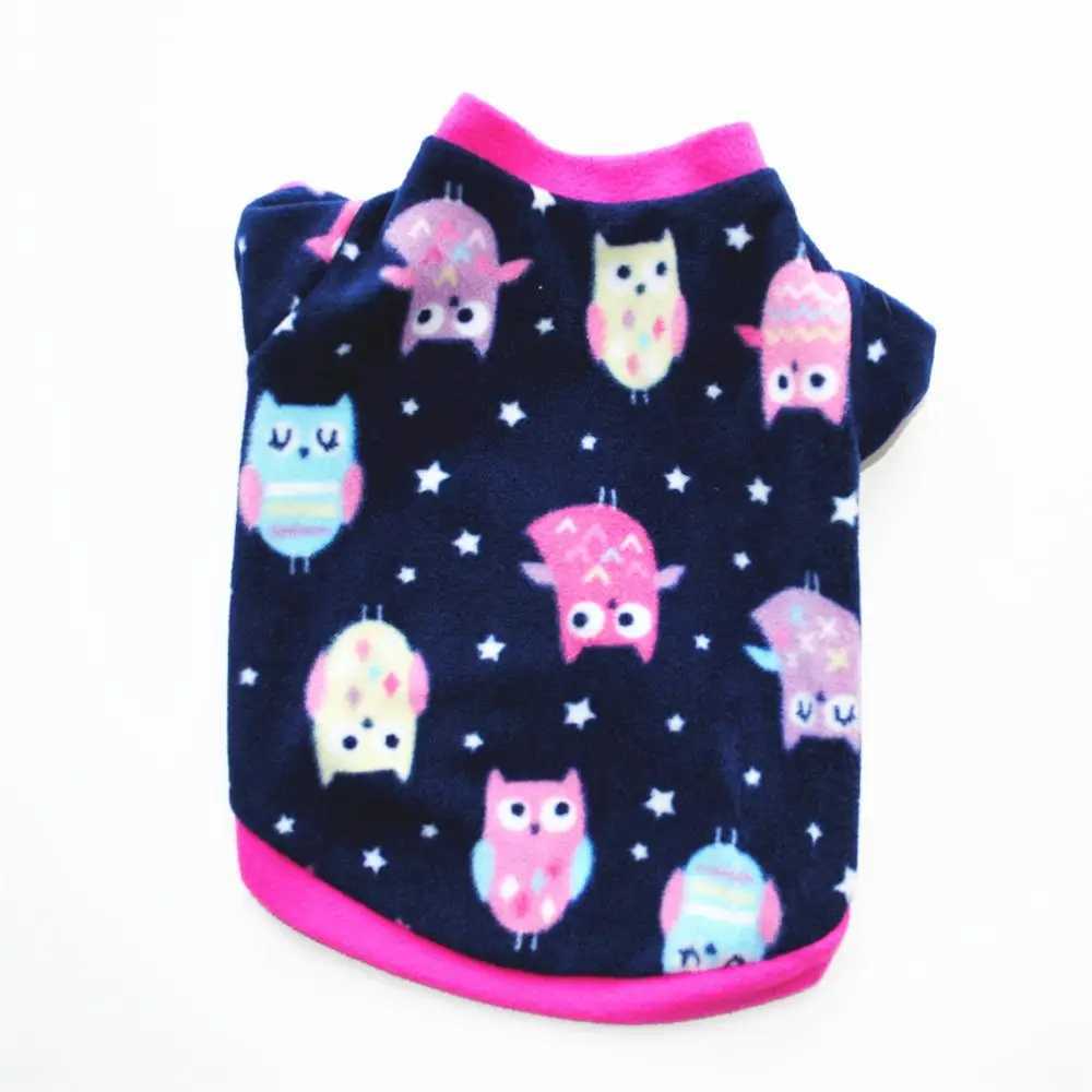 Chihuahua Clothes Cute Printed Small Dog Clothes French Bulldog Dogs Clothes Pets Warm Fleece Dog Winter Coat Puppy Dog CostumeXJ250109