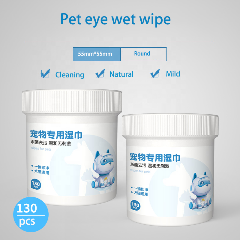 pet eye ear wet cleaning wipes Manufacturer Wholesale 180 Pieces wipes for dog cat Tear Stain Remover Cleaning Towels
