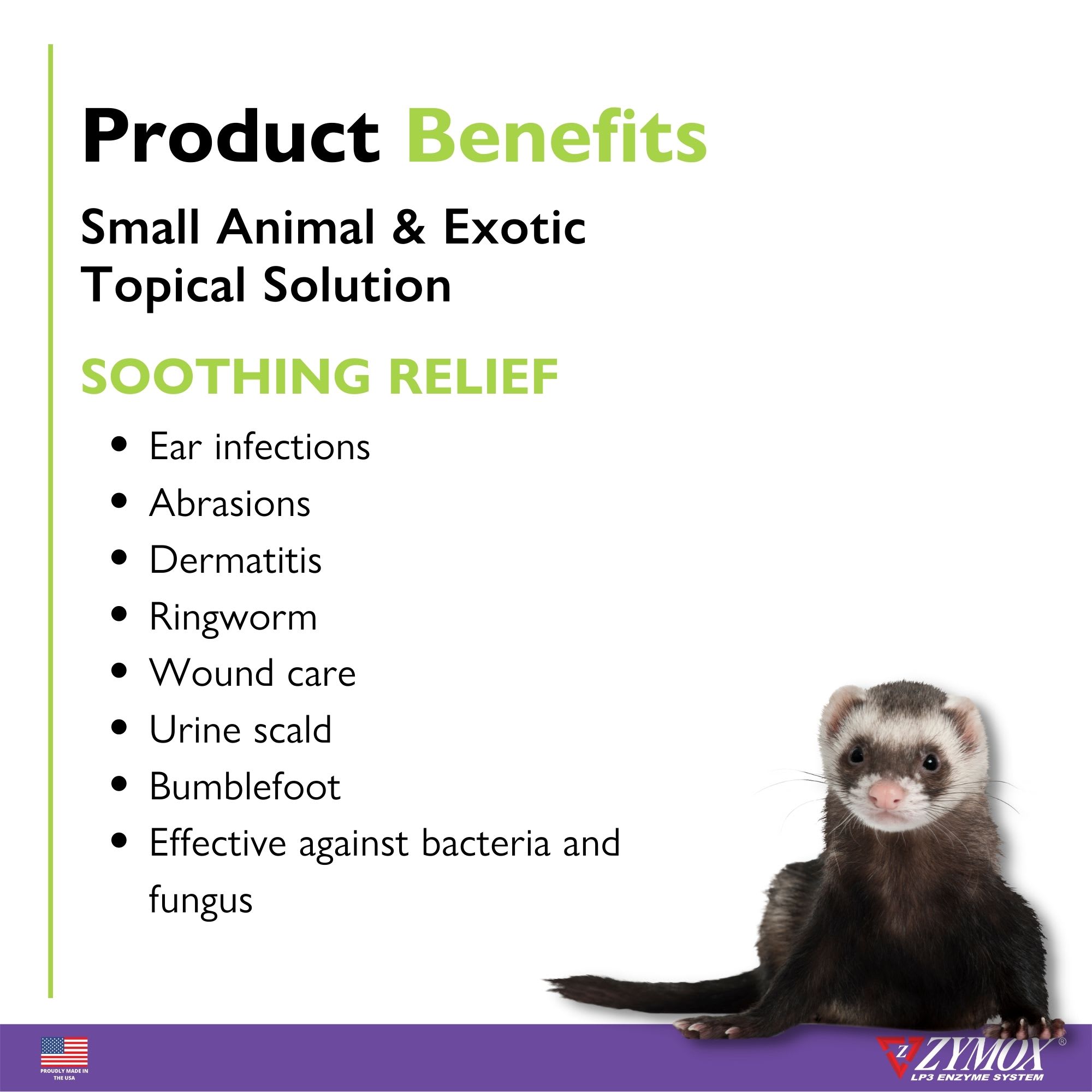 Zymox Small Animal & Exotic Topical Solution, 1.25 fl. oz.