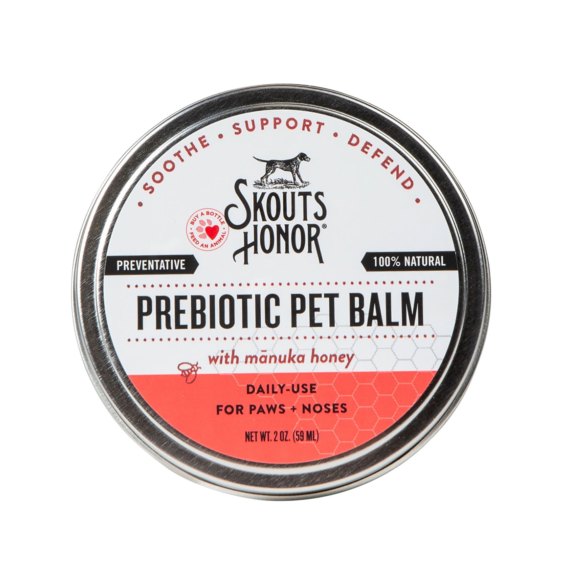 Skout's Honor Prebiotic Pet Balm, 2 oz.