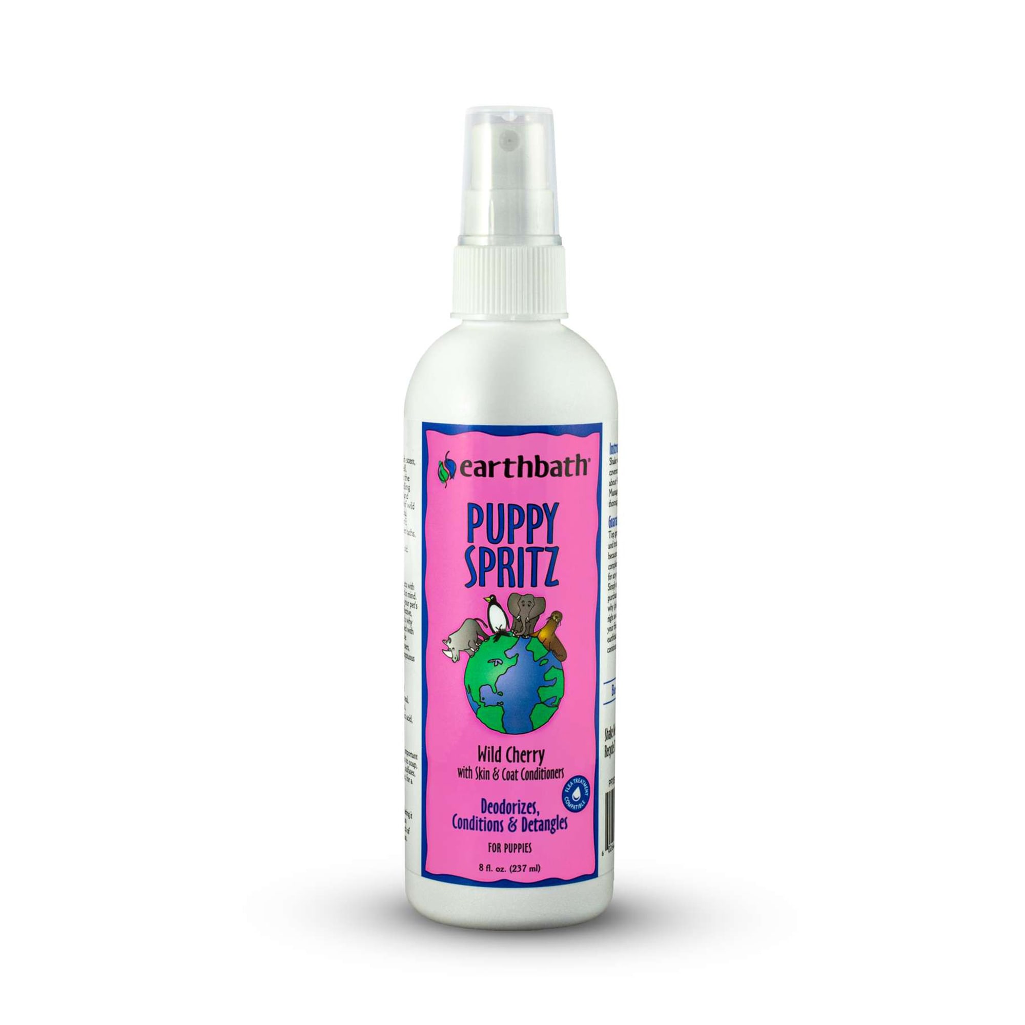 Earthbath Wild Cherry Puppy Spritz, 8 fl. oz.