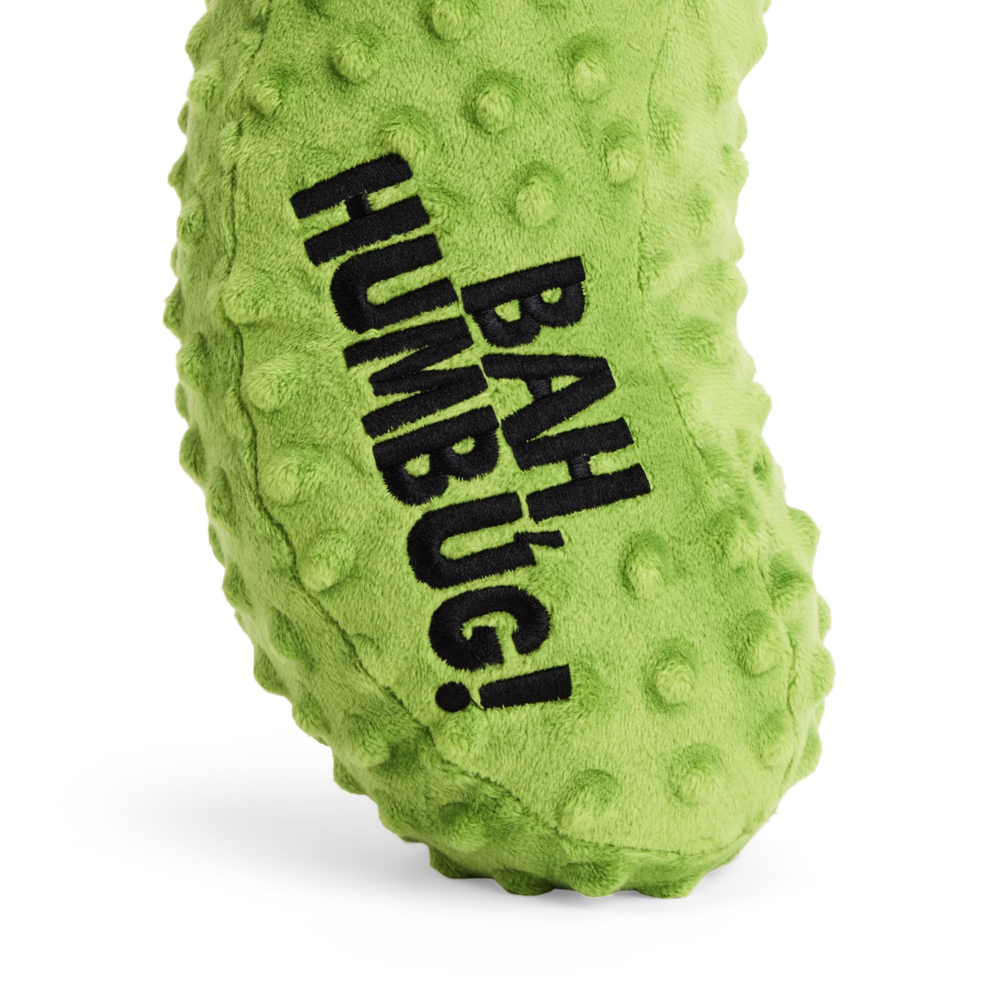 Merry Makings Plush Humbug Pickle Dog Toy, Large