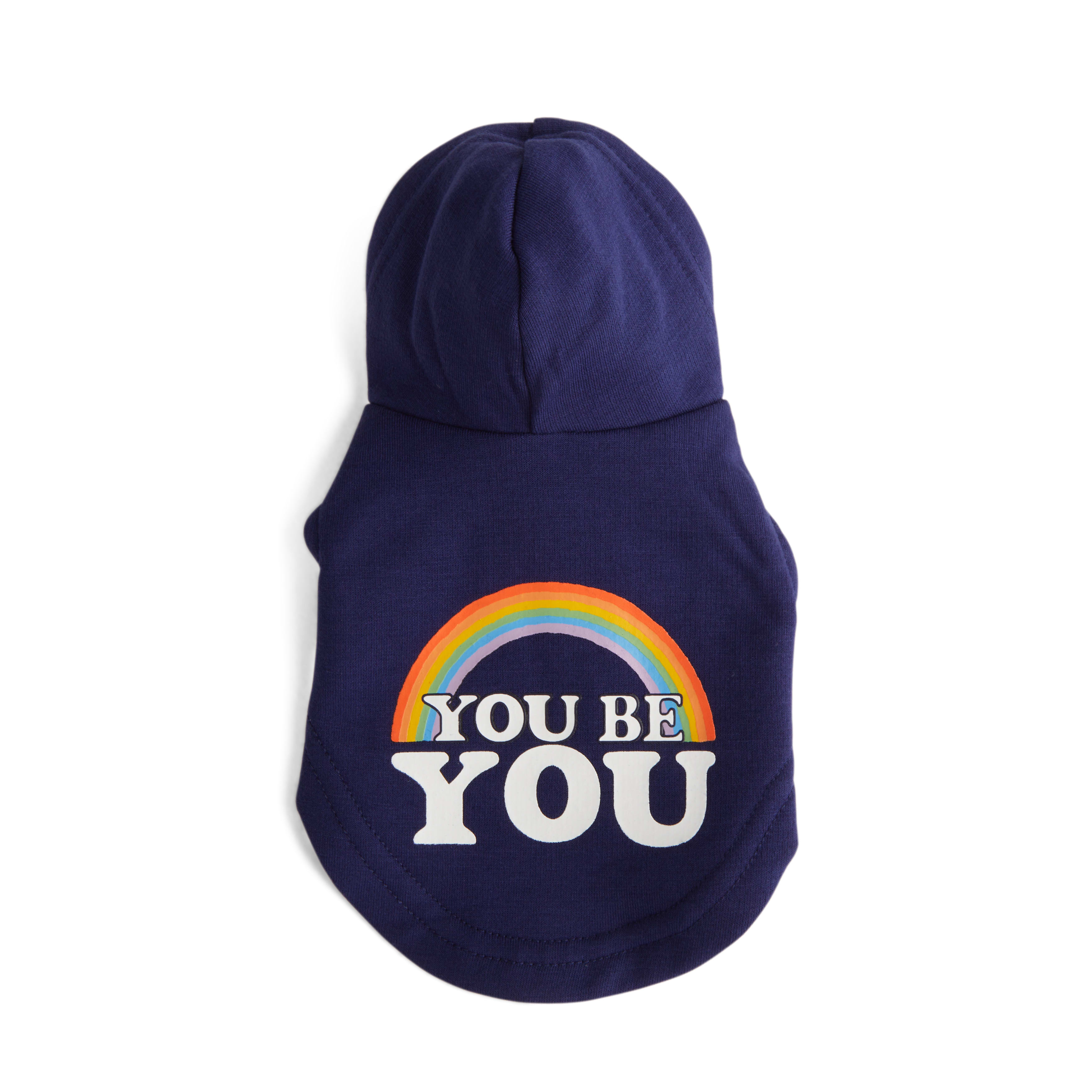 YOULY Be You Small Animal Dog Hoodie, Blue