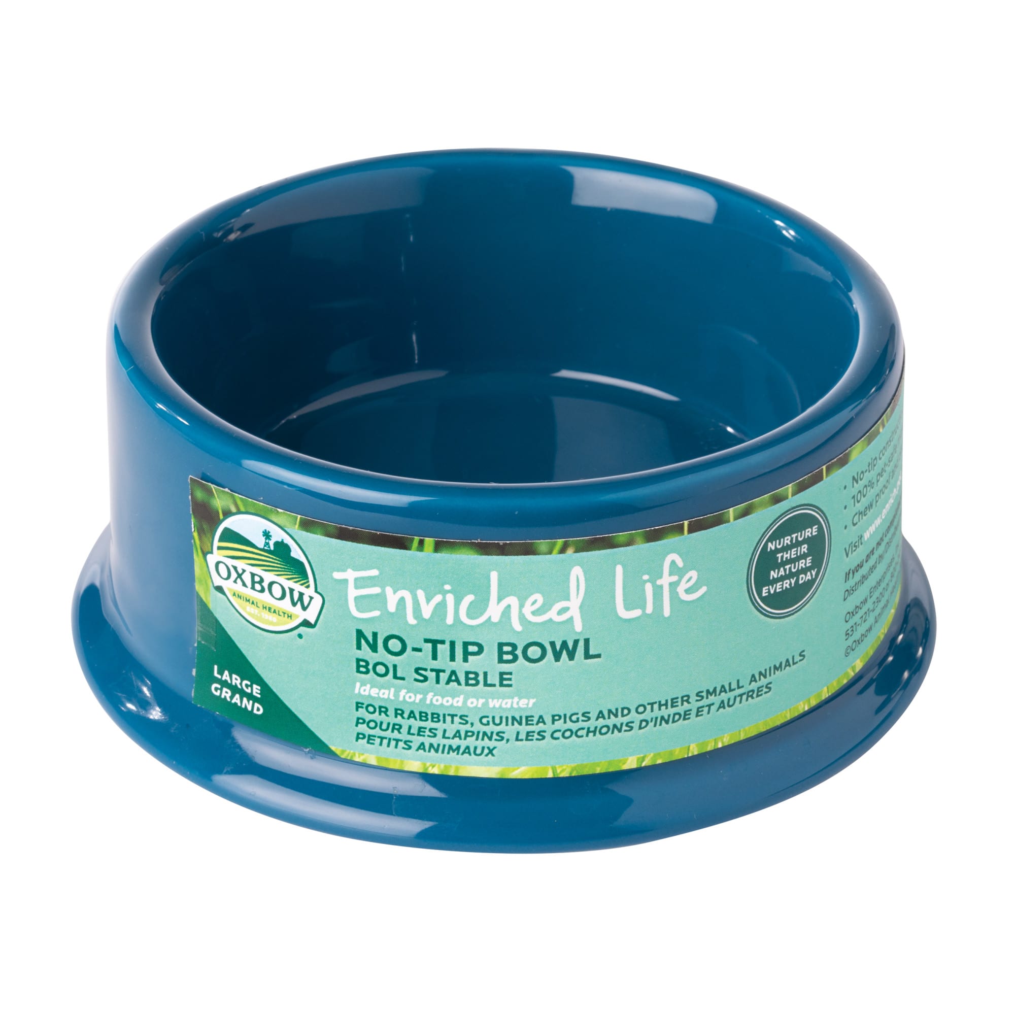 Oxbow Enriched Life No Tip Food Bowl, Large