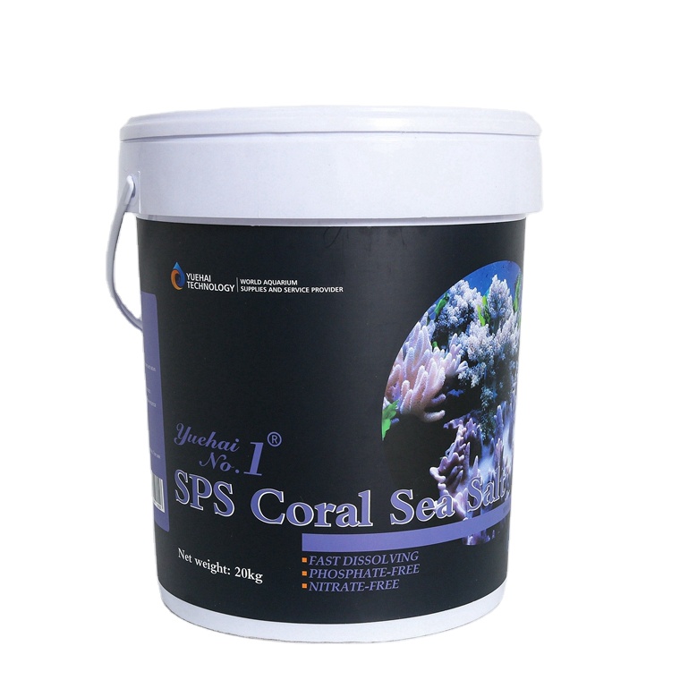 Customized Private Label Artificial Refined Marine Pet Sea Salt Organic SPS Aquarium Grade Glass Direct Aquaculture Reef