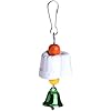 2025 new Bird Calcium Teeth Grinding Chew Treats Toy with Bell for Parrot Budgie Lovebird