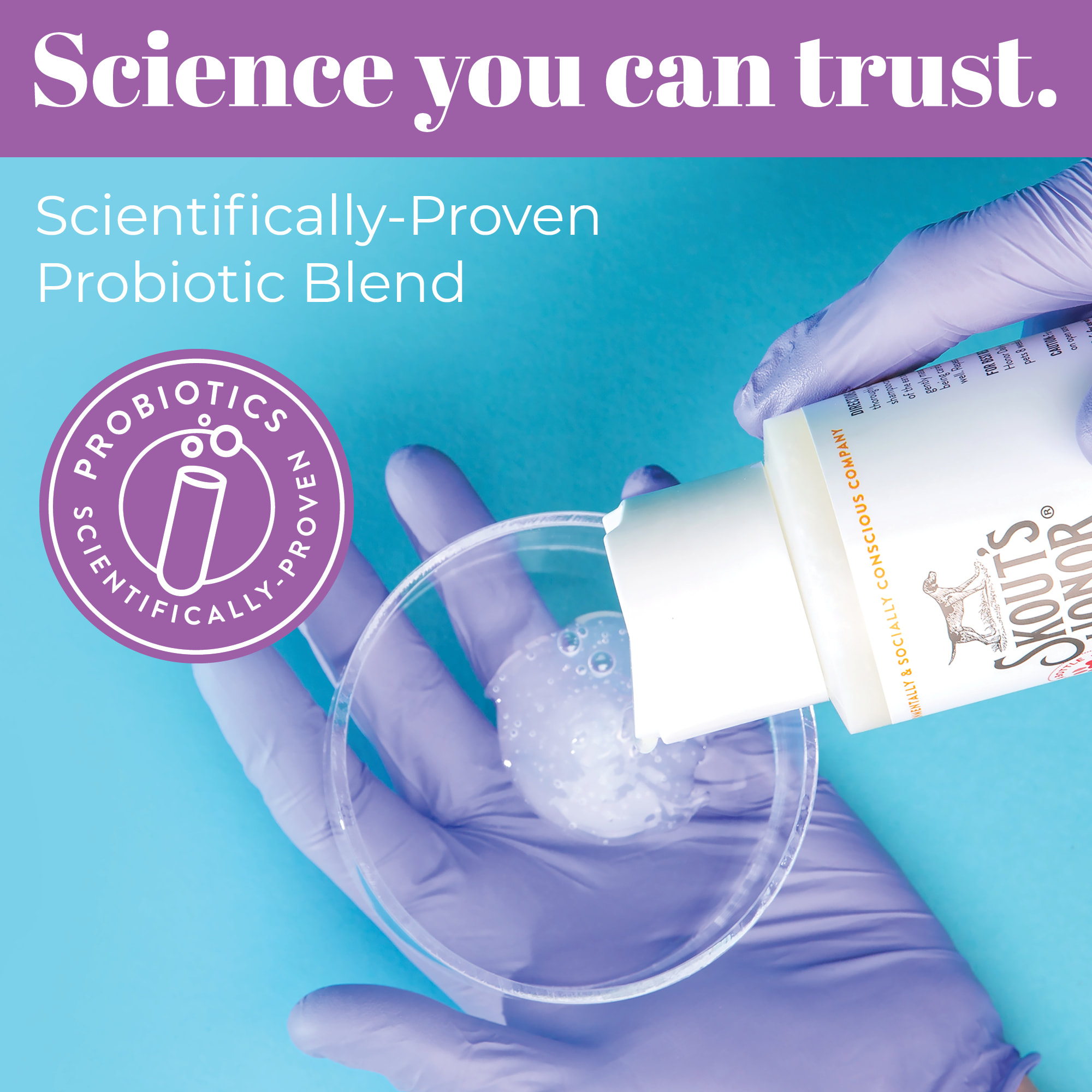 Skout's Honor Probiotic Daily Use Deodorizer Lavender for Dogs, 8 fl. oz.