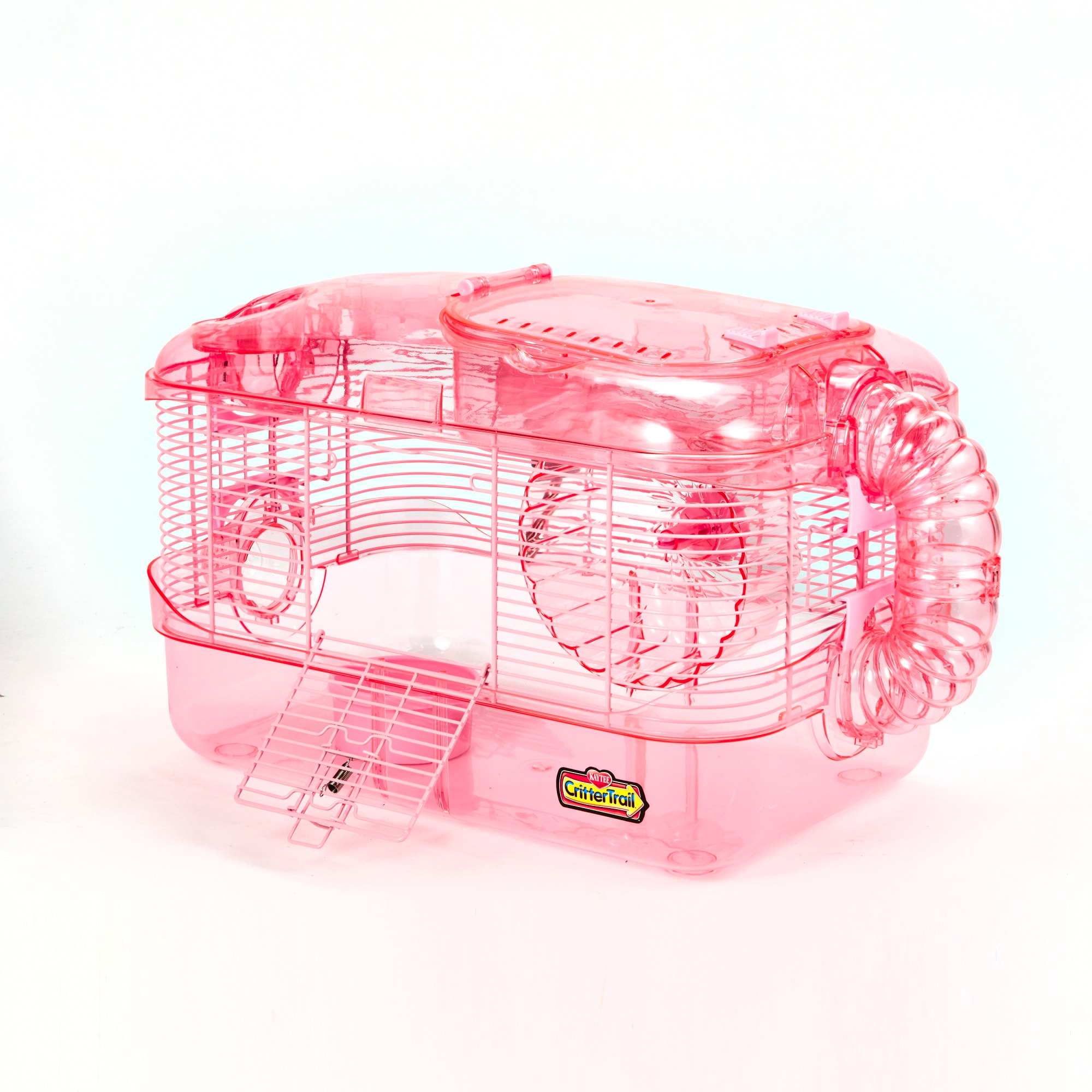 Kaytee Pink CritterTrail 1-Level Habitat for Small Animals