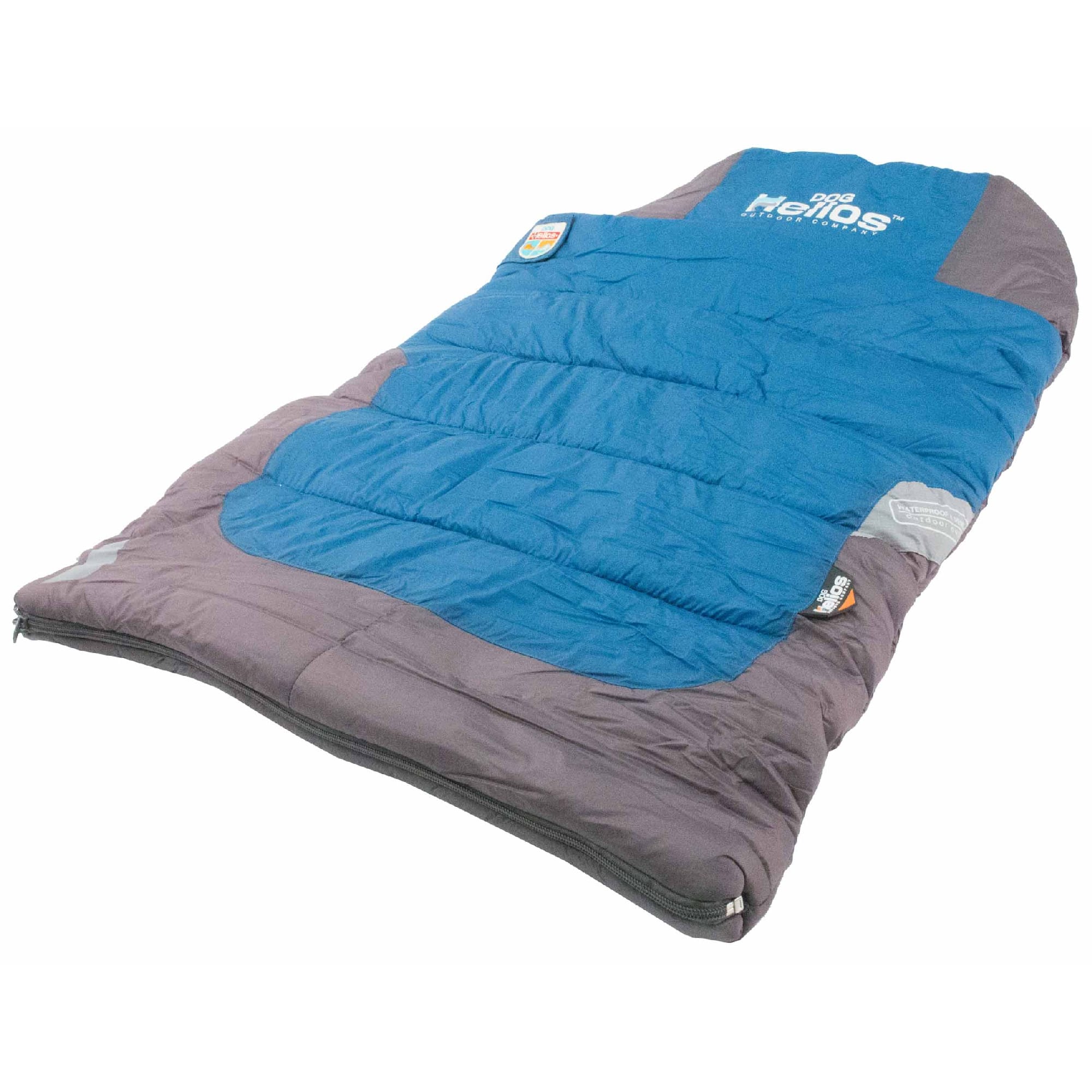 Dog Helios Blue Trail-Barker Multi-Surface Travel Dog Bed Featuring BlackShark Technology, 39.4" L X 25.7" W