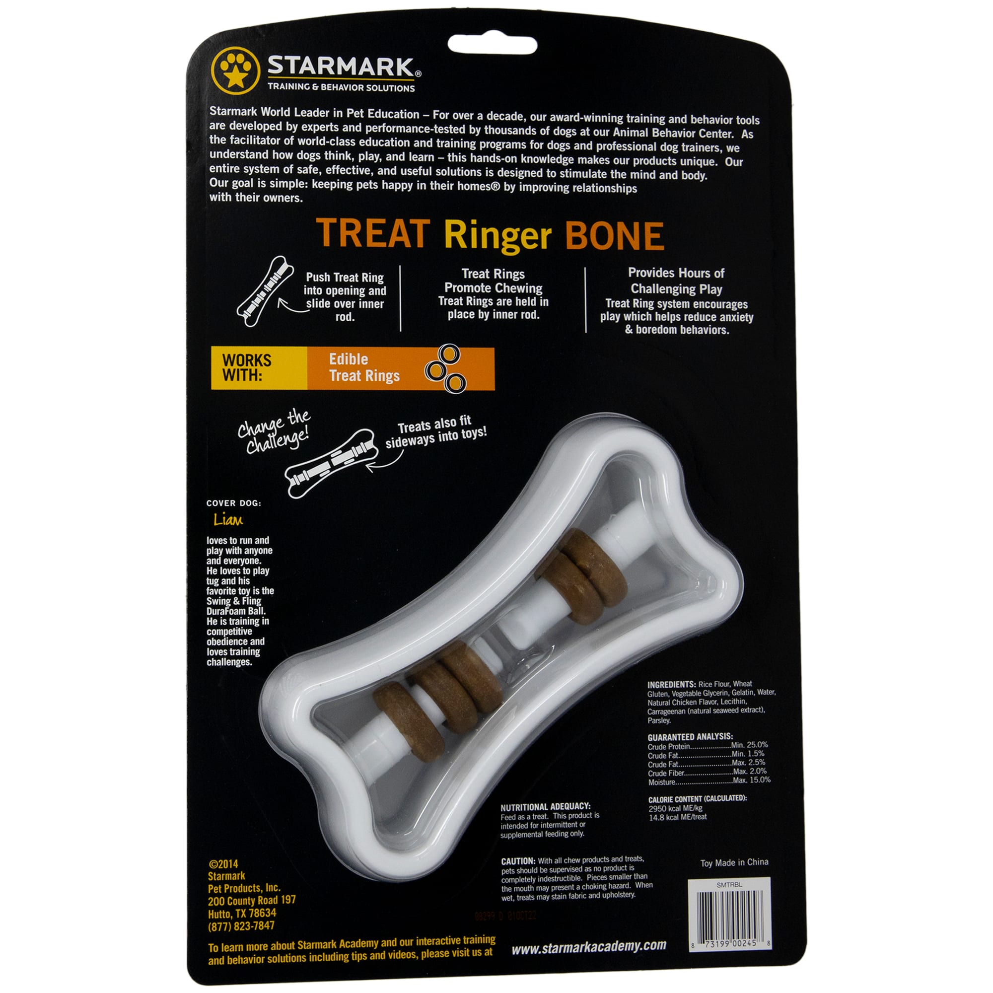 Starmark Treat Ringer Bone