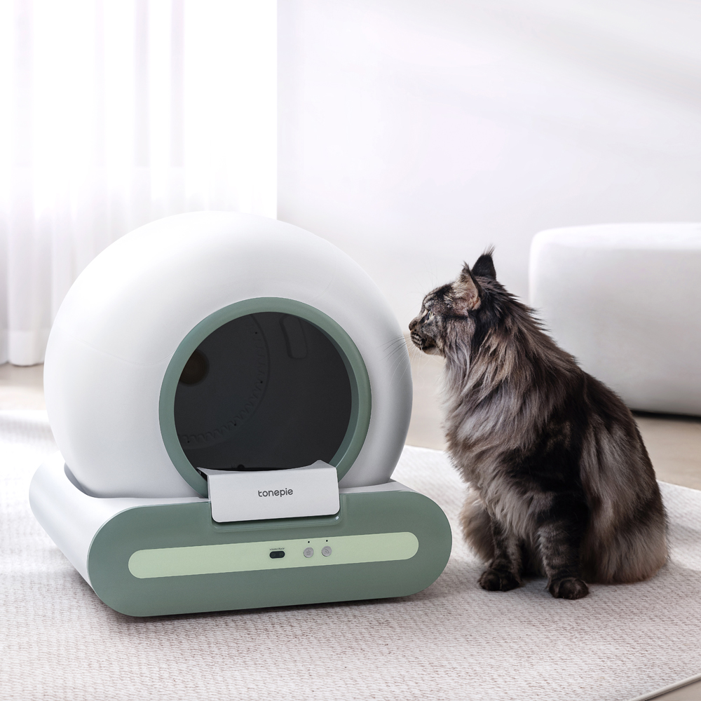 Large Size Self-Cleaning Smart Automatic Cat Litter Box New Update for Multiple Cats Cat Litter Box & Accessories