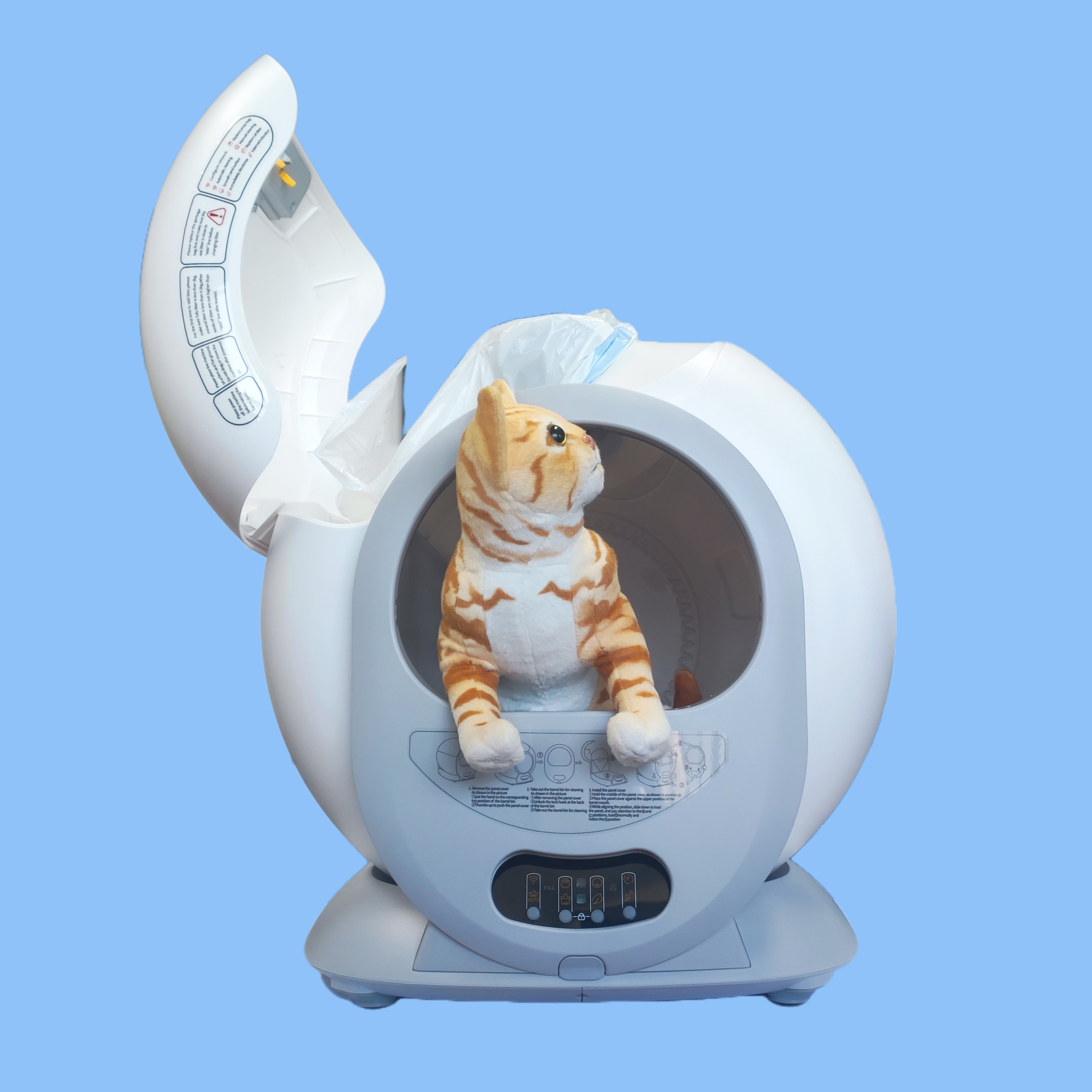 3.0 Upgrade Self Cleaning Auto Pet Sand Litter Box Electric Smart Self Cleaning Automatic Cat Litter Box Toilet For Cat