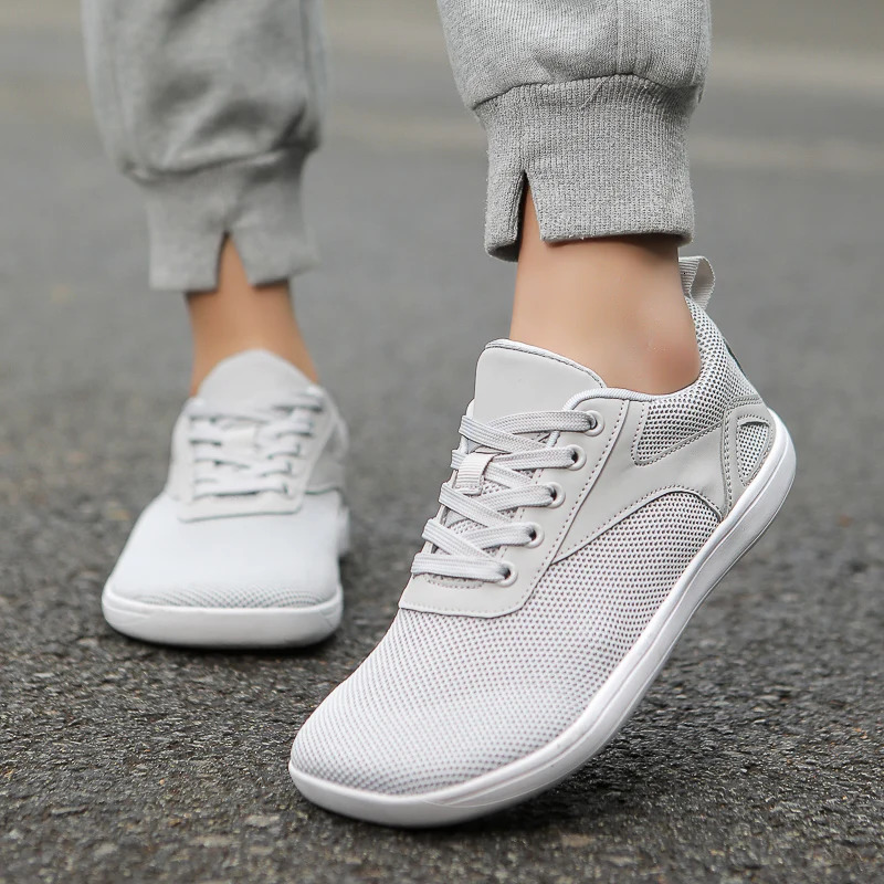 Wide-Toed Shoes Unisex Mesh Breathable Casual Men Shoes Comfortable Outdoor Barefoot Walking Sports Shoes 241125