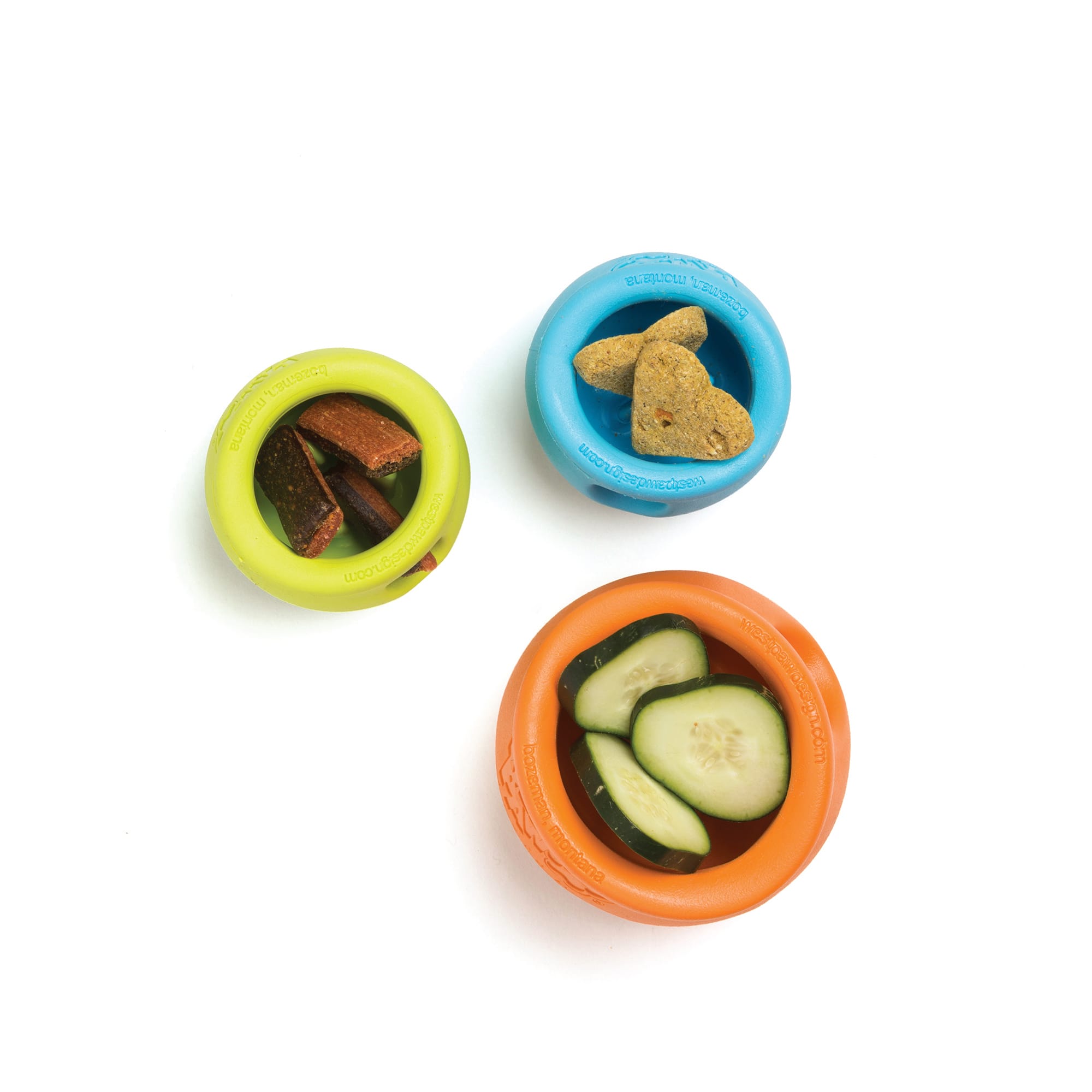 West Paw Toppl Assorted Color Dog Toy, Small