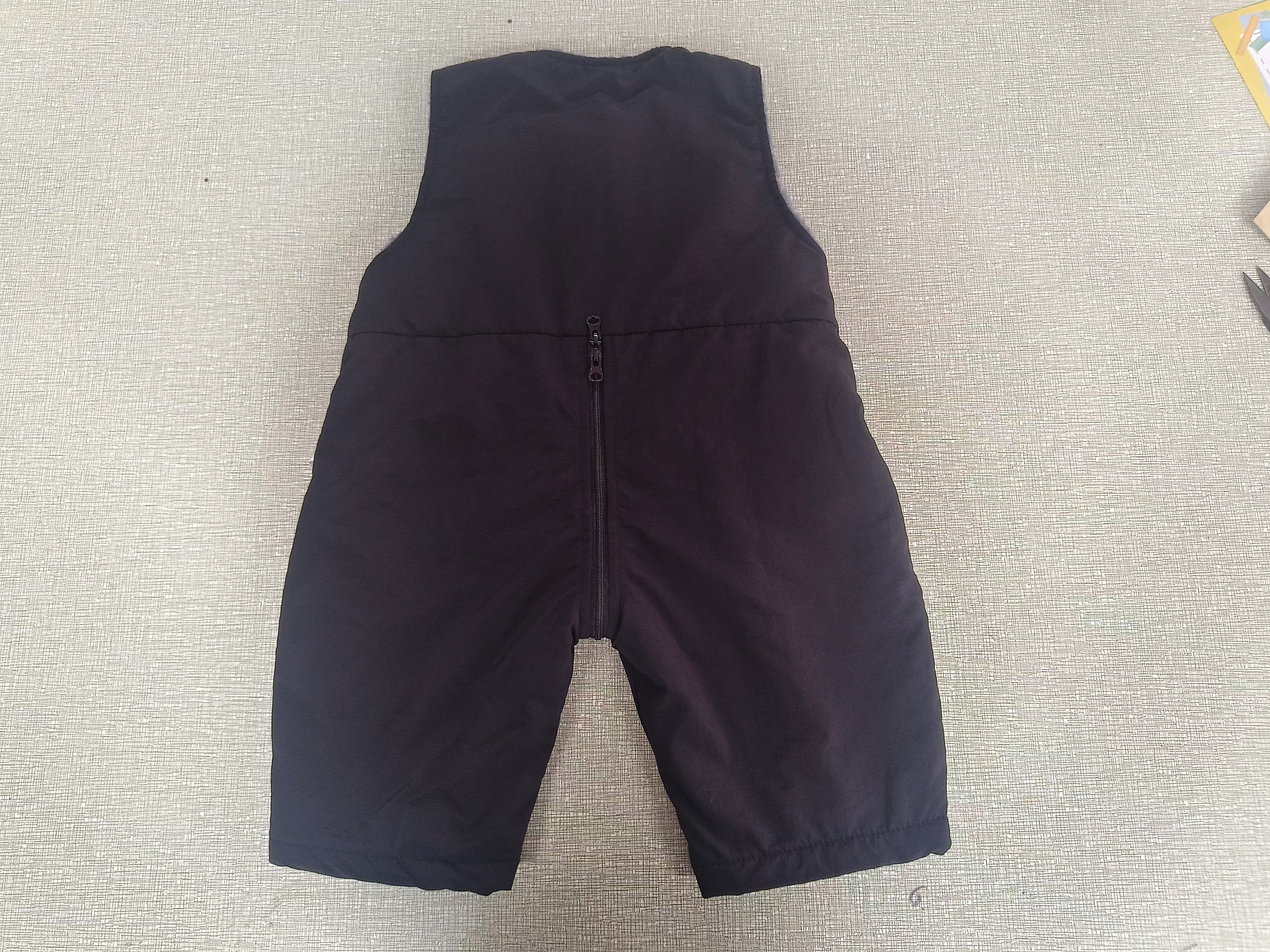 Waterproof, Fleece Lined Black Baby Romper by Dupont for Kids