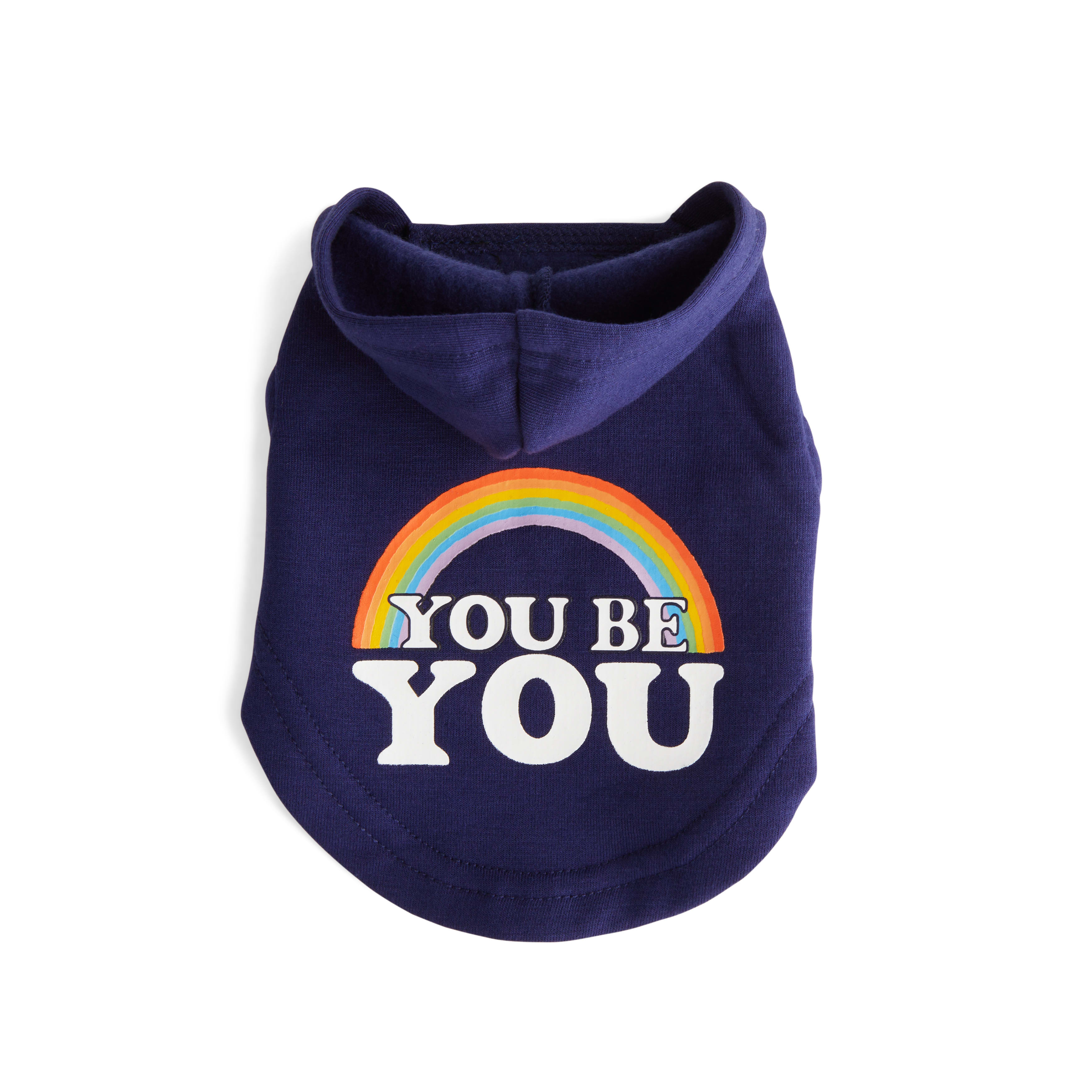 YOULY Be You Small Animal Dog Hoodie, Blue