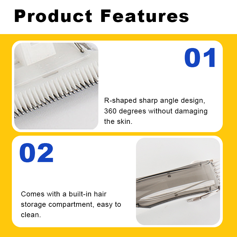 2024 Explosive New Products Long Hair And Short Hair Pet Hair Clipper