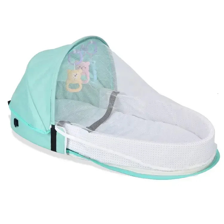 Portable baby crib born isolation baby travel convenient folding anti pressure baby crib medium pressure baby crib 241125bj