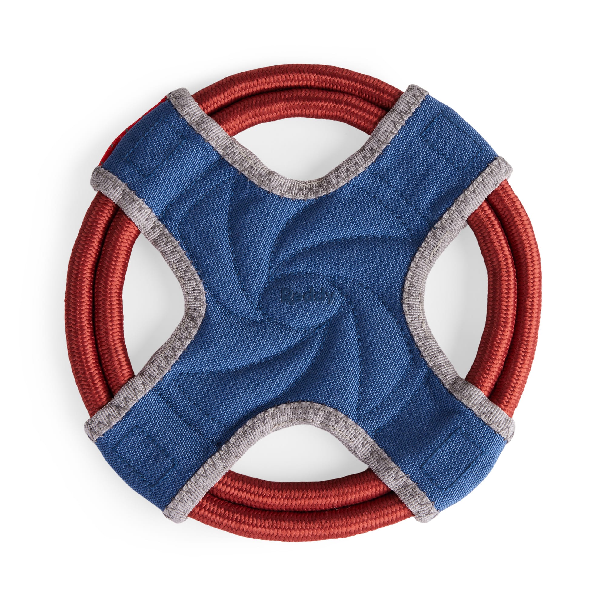 Reddy Blue On-the Go Rope Flyer Dog Toy, Small