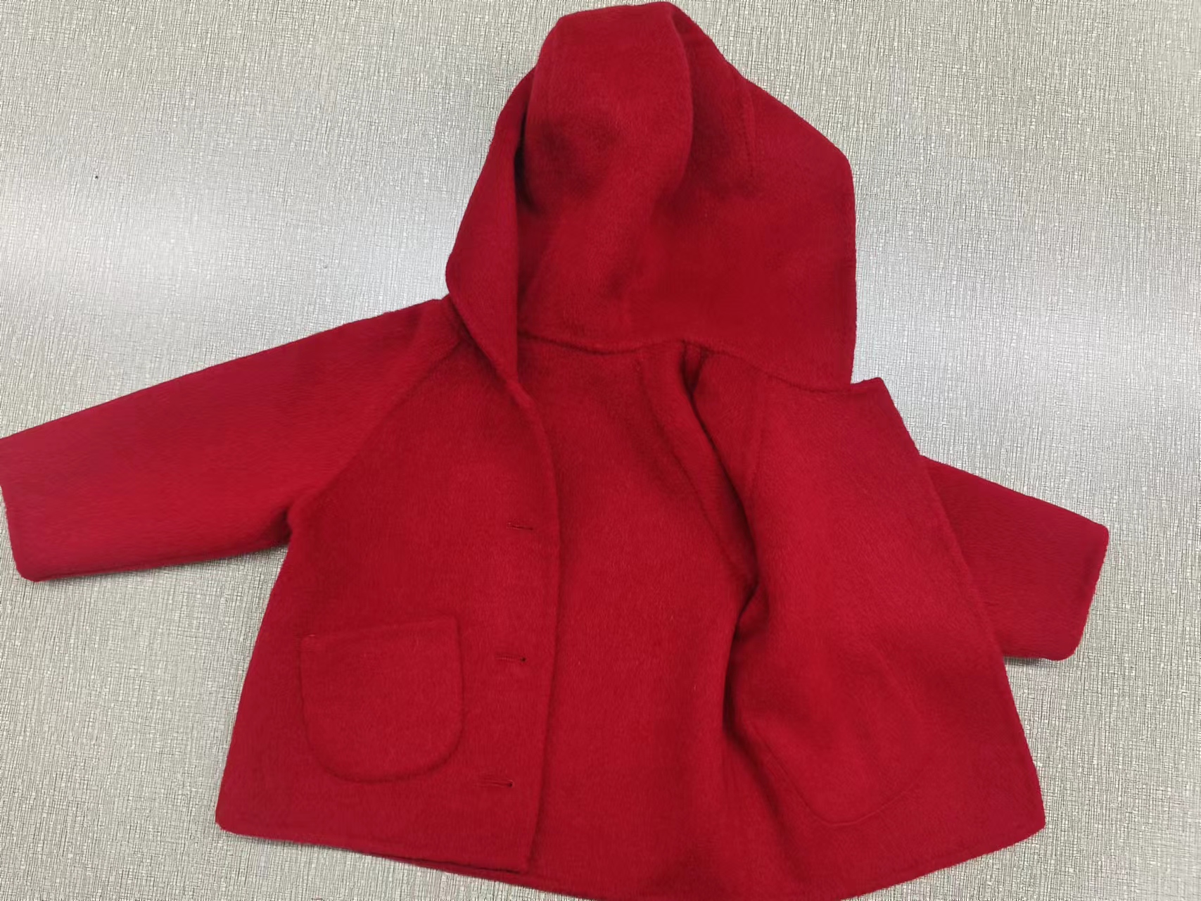Stylish Unisex Woolen Jacket for Fall and Winter - Festive Christmas Look