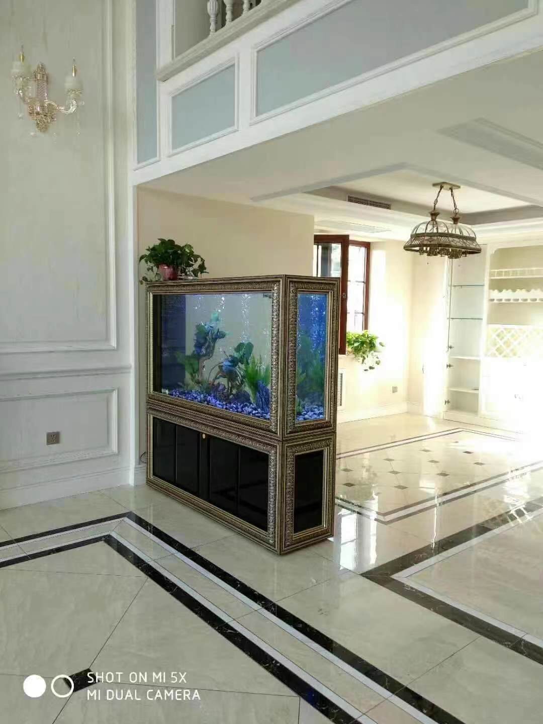 Tv Stand Aquarium Fiber Accessories Large Mini Big Wall Mounted Acrylic Decoration 200 Gallon Fish Tank