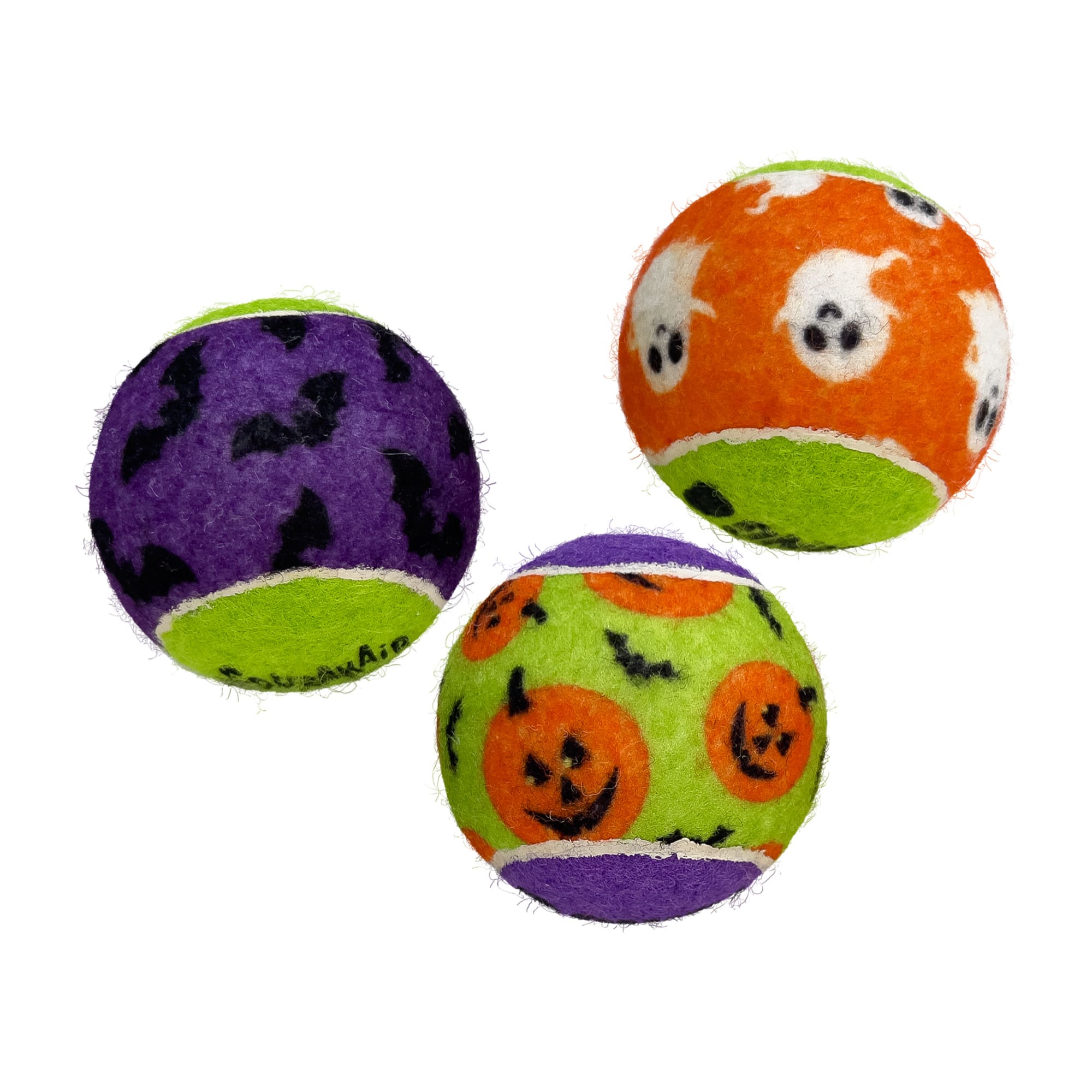 KONG Halloween SqueakAir Ball Dog Toy, X-Small, Pack of 3