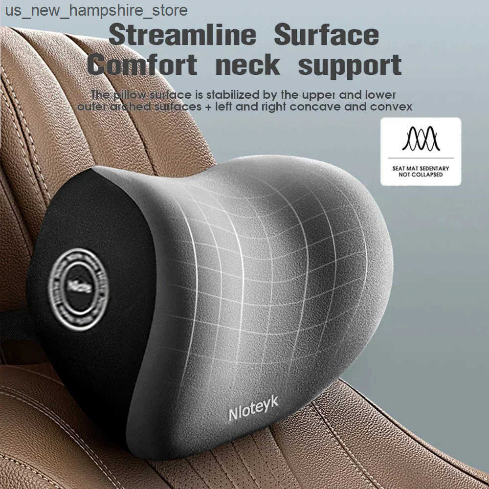 Seat Cushions Car Lumbar Headrest Car Neck Pillow Car Cushion Backrest Lumbar Cushion Memory Foam Lumbar Support Pillow J241125