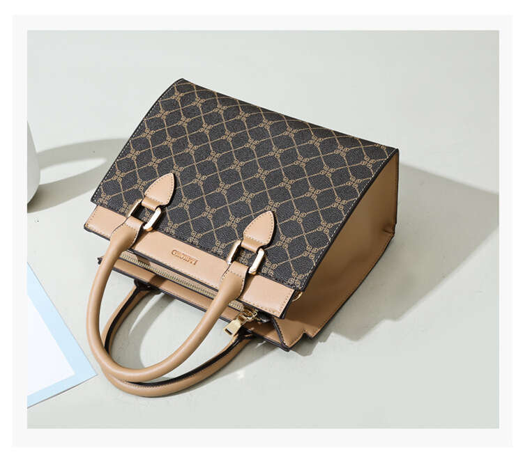 LEMON KOKO New Printed Mom's Handbag Commuter Crossbody High End Fashion Women's Bag